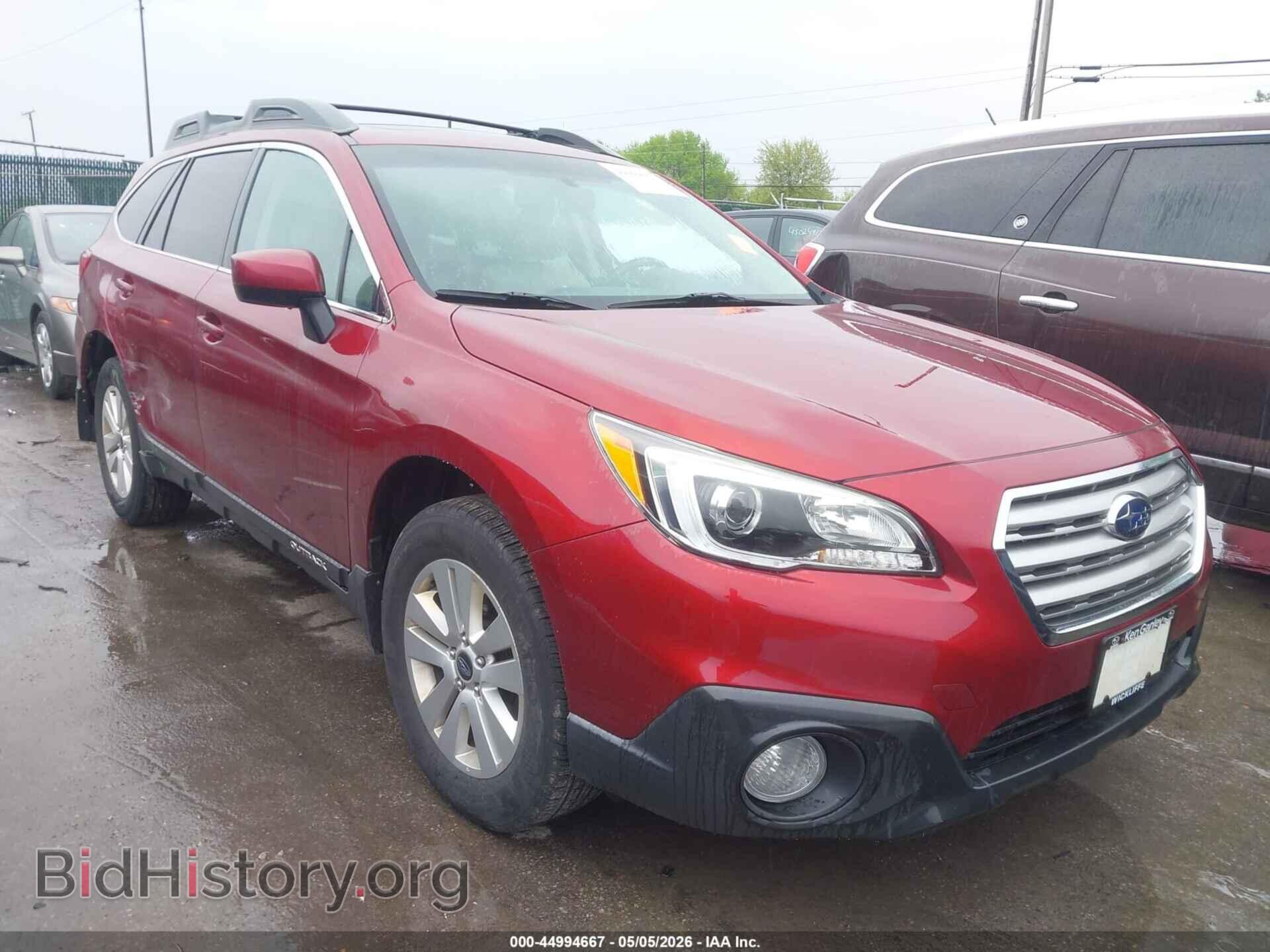 Фотография 4S4BSBDC1G3240567 - SUBARU OUTBACK 2016