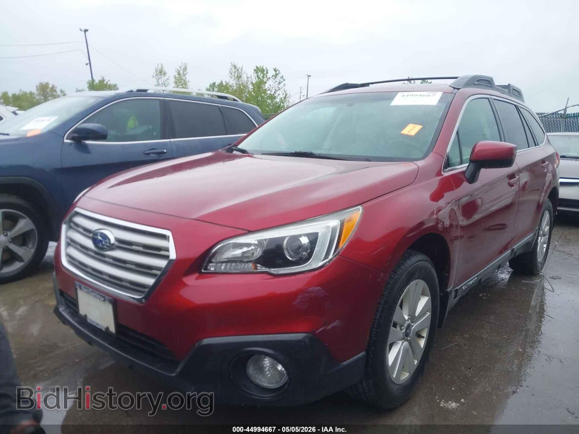 2016 SUBARU OUTBACK - VIN: 4S4BSBDC1G3240567 - Фото 2