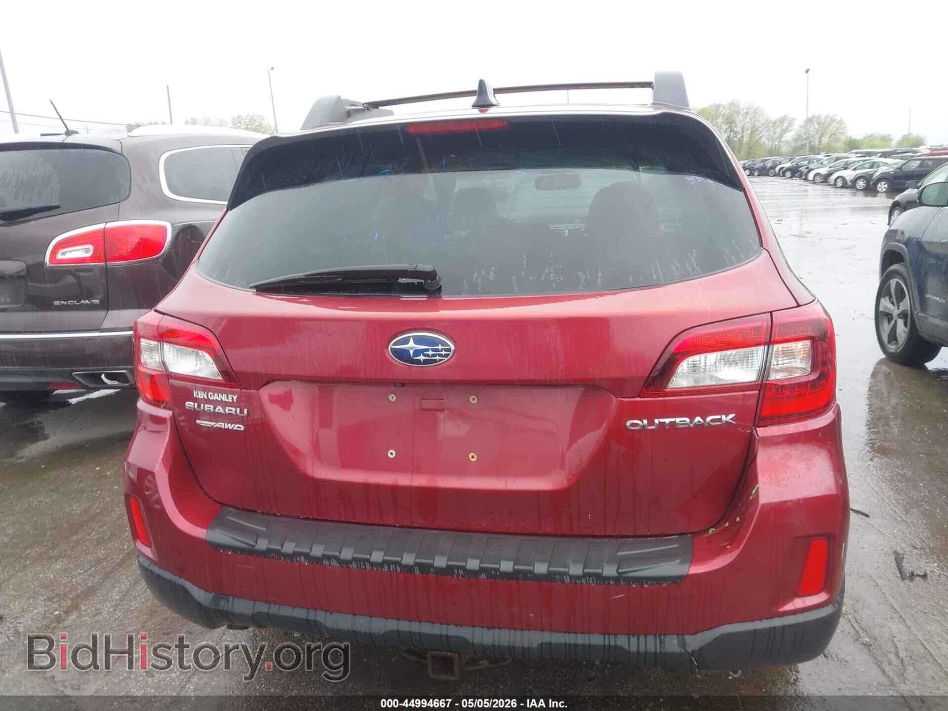 2016 SUBARU OUTBACK - VIN: 4S4BSBDC1G3240567 - Фото 16