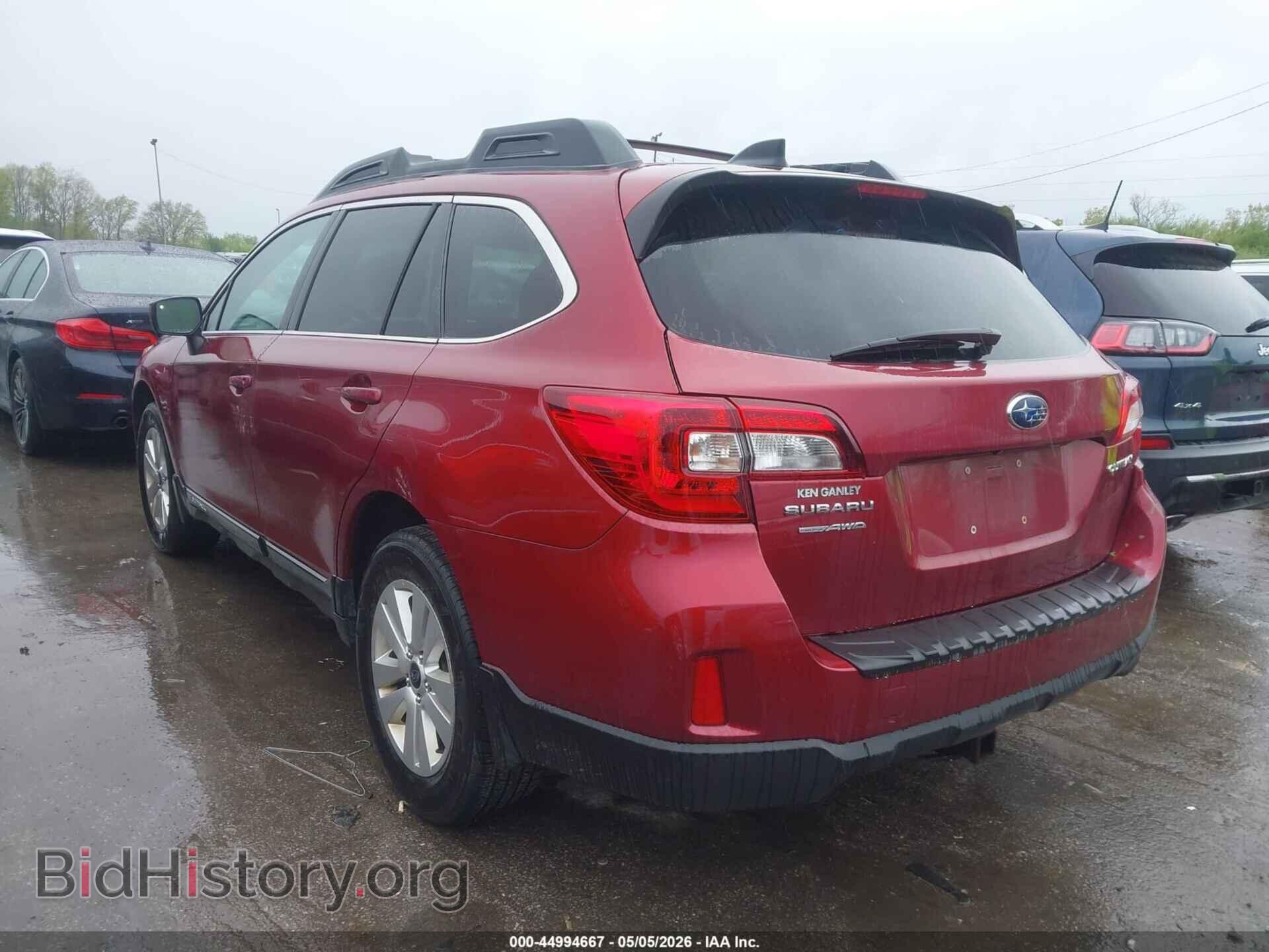 2016 SUBARU OUTBACK - VIN: 4S4BSBDC1G3240567 - Фото 3
