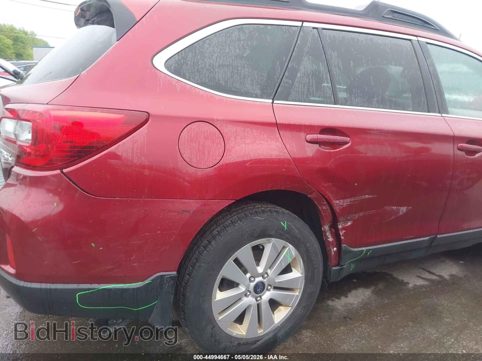 2016 SUBARU OUTBACK - VIN: 4S4BSBDC1G3240567 - Фото 6
