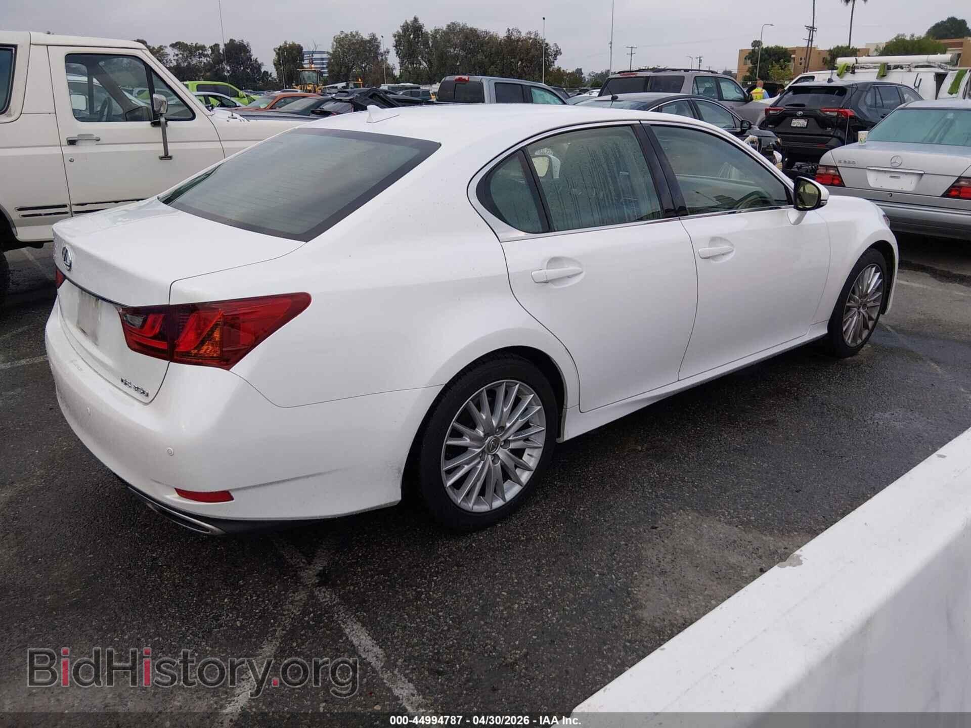2013 LEXUS GS 350 - VIN: JTHBE1BL8D5013206 - Фото 4