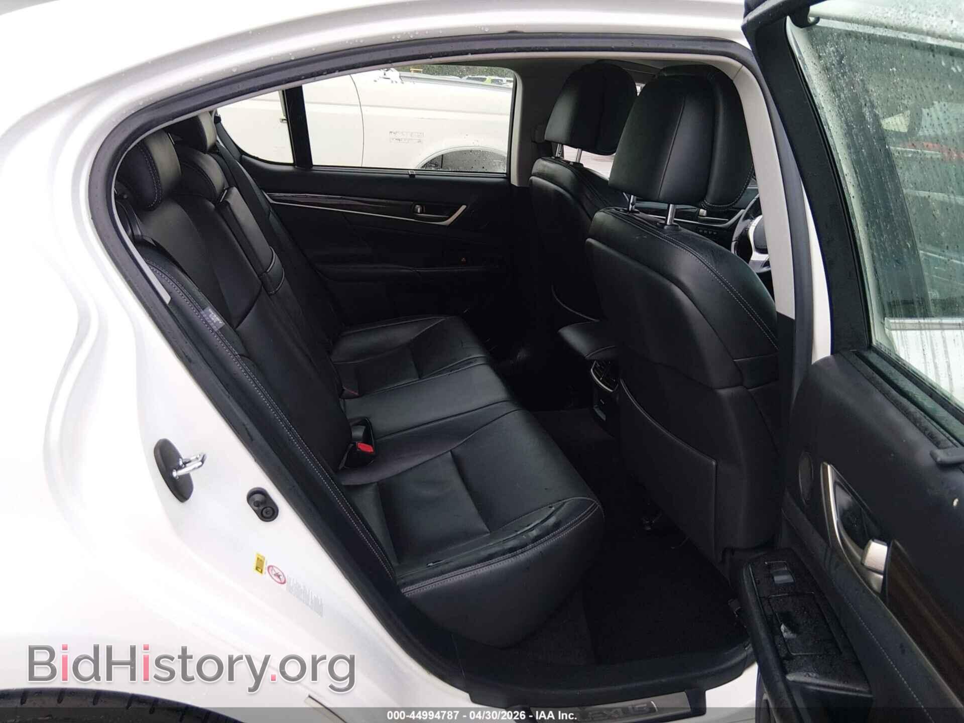 2013 LEXUS GS 350 - VIN: JTHBE1BL8D5013206 - Фото 8