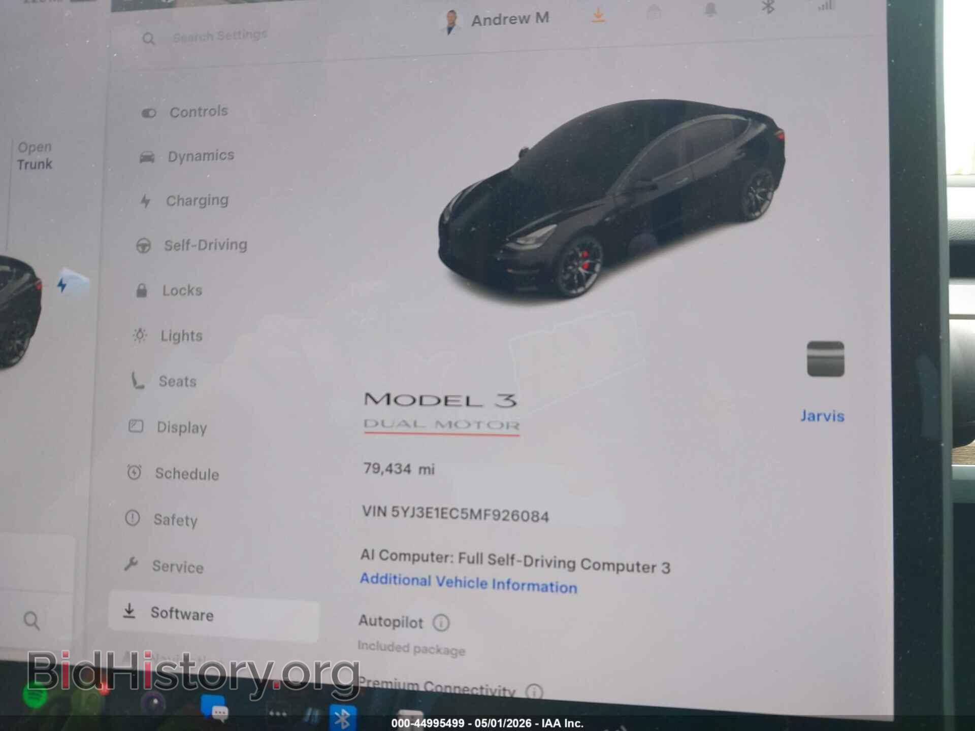2021 TESLA MODEL 3 - VIN: 5YJ3E1EC5MF926084 - Photo 7