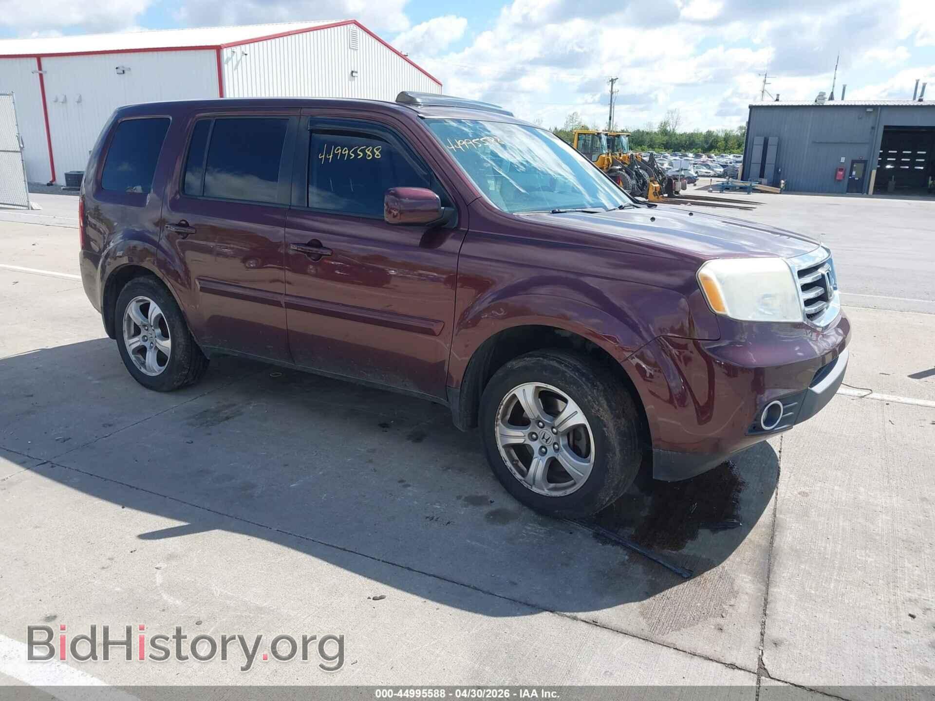 Фотография 5FNYF4H73DB039246 - HONDA PILOT 2013