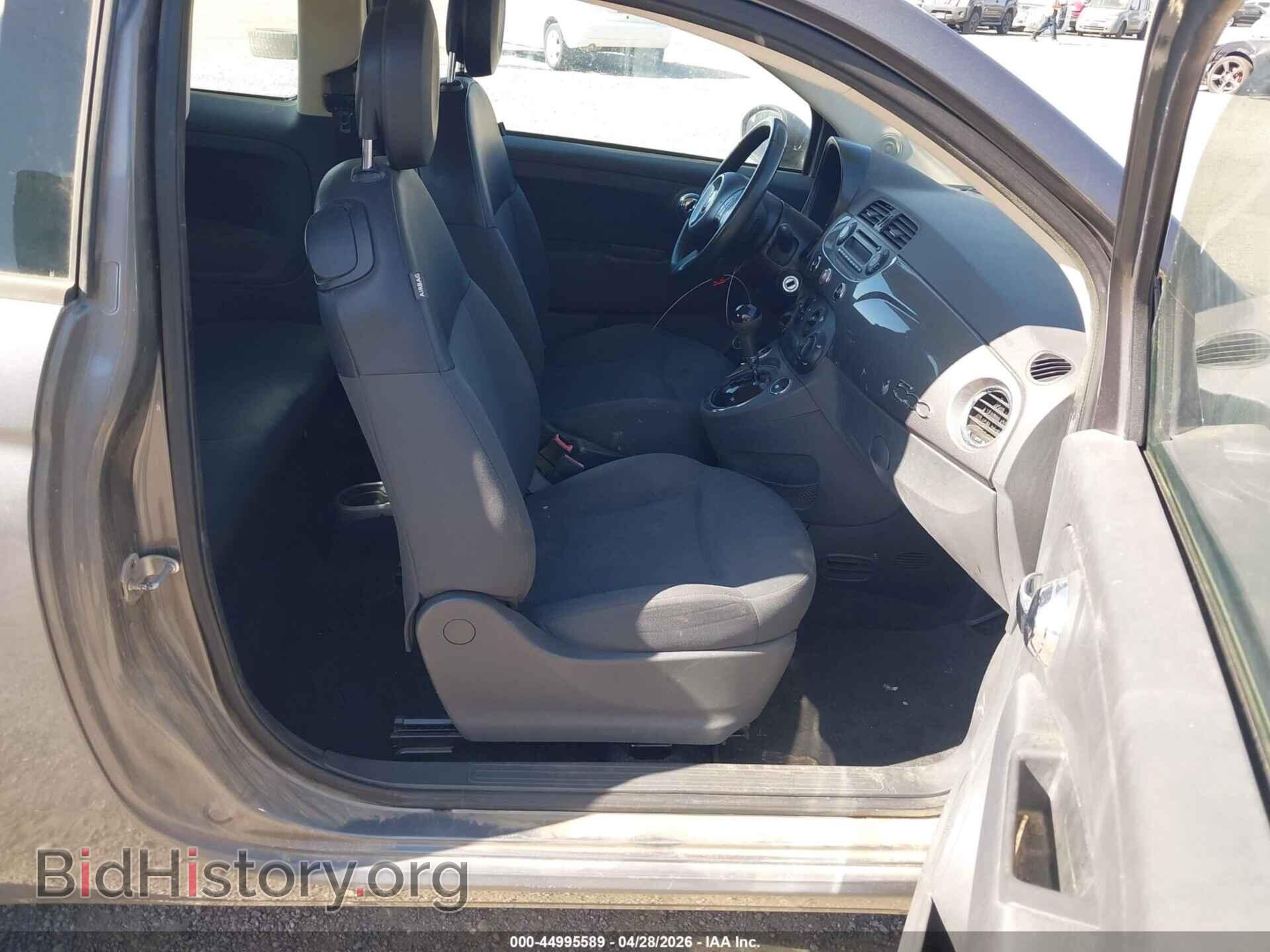2013 FIAT 500 - VIN: 3C3CFFAR6DT511706 - Фото 5