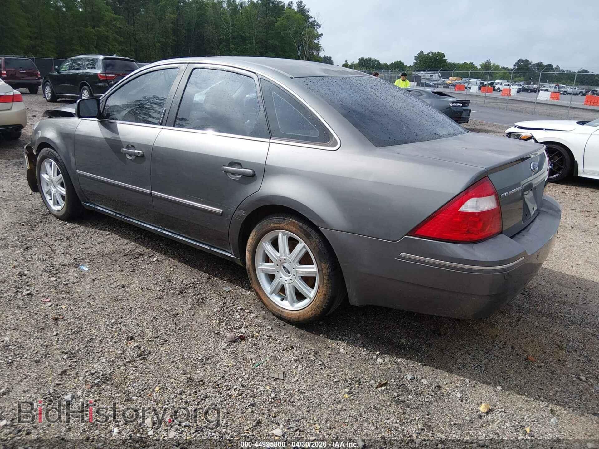 2005 FORD FIVE HUNDRED - VIN: 1FAFP25115G154983 - Фото 3