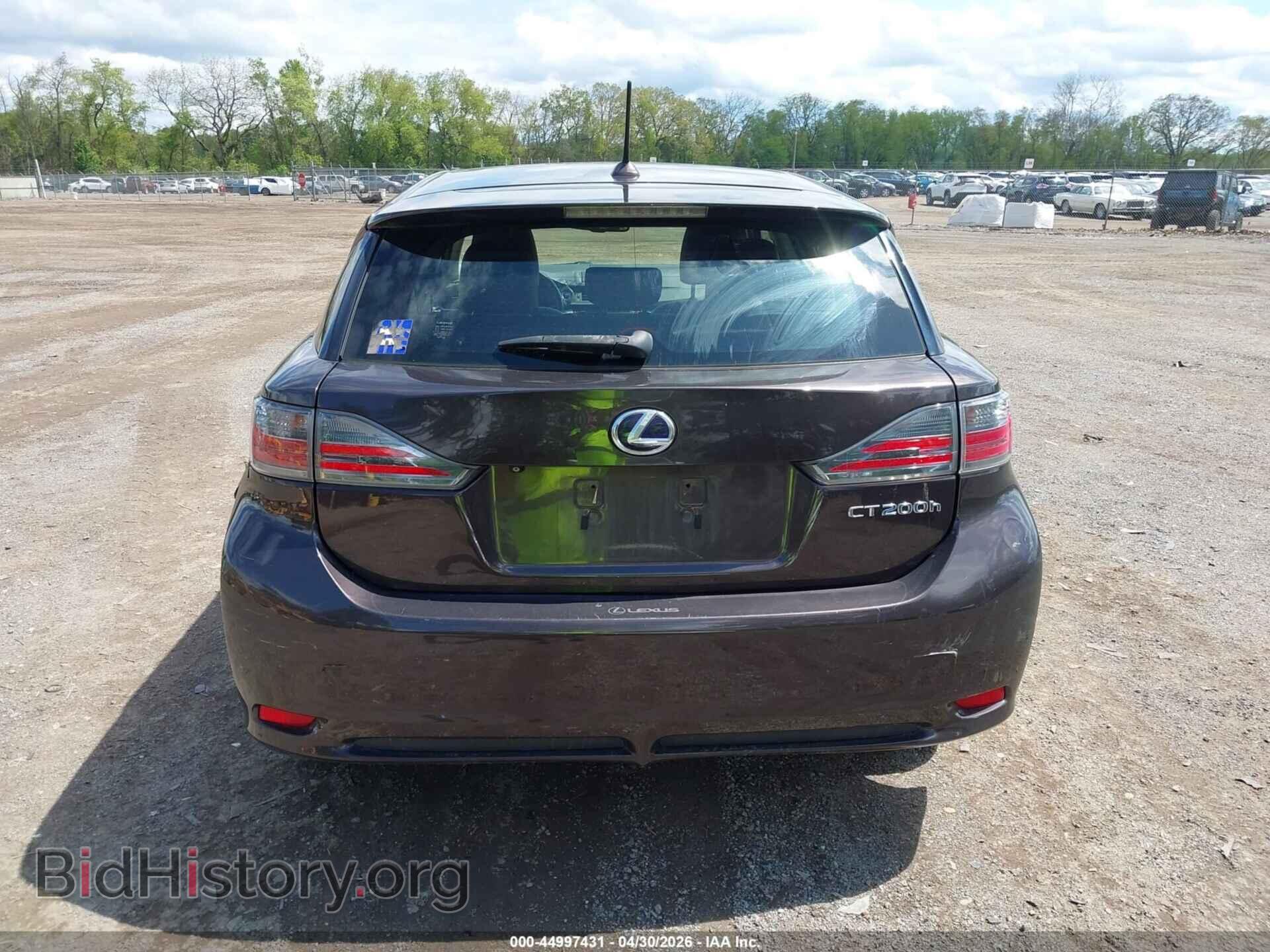 2012 LEXUS CT 200H - VIN: JTHKD5BH3C2112716 - Фото 16