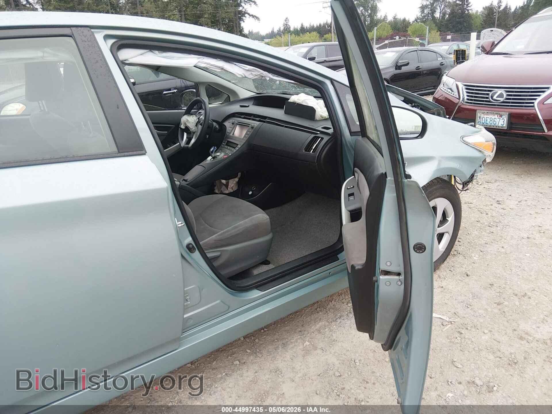 2013 TOYOTA PRIUS - VIN: JTDKN3DU2D1619434 - Фото 5