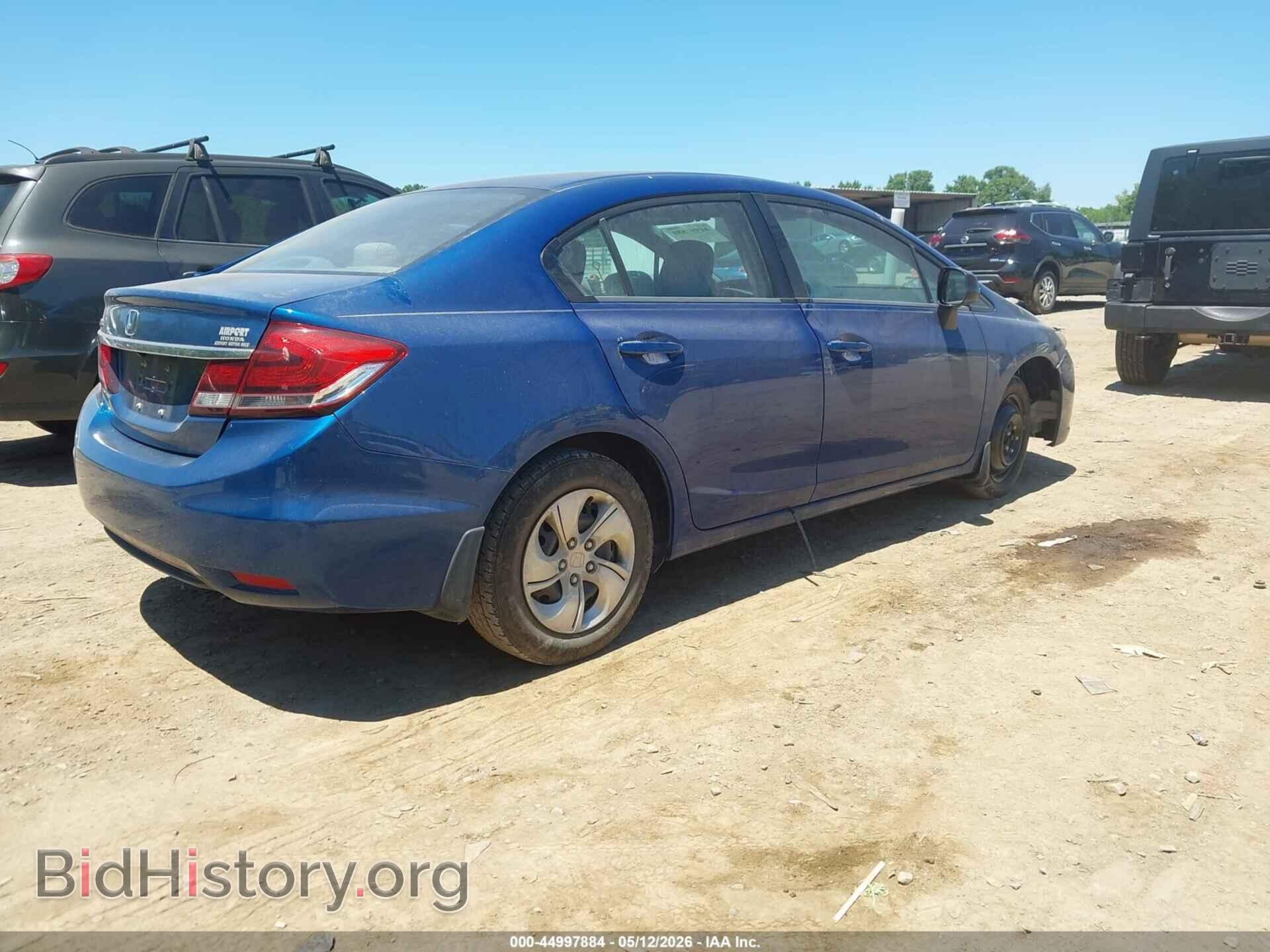 2014 HONDA CIVIC - VIN: 19XFB2F58EE077605 - Фото 4