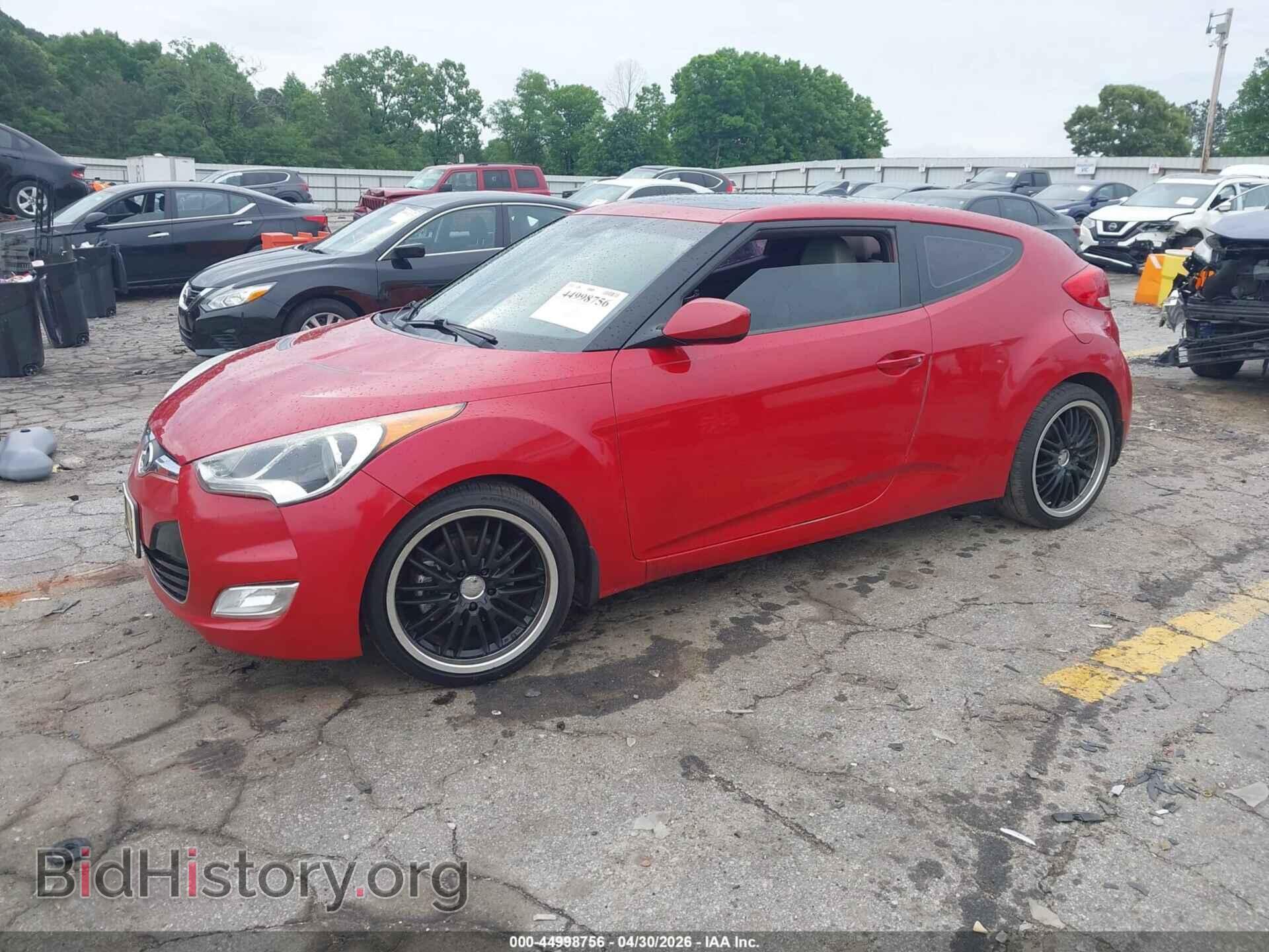 2013 HYUNDAI VELOSTER - VIN: KMHTC6AD0DU113482 - Фото 2