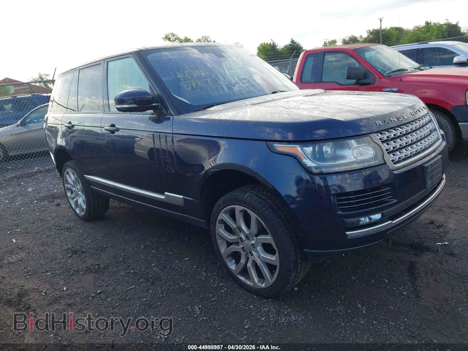 Photo SALGS2VF6GA270770 - LAND ROVER RANGE ROVER 2016
