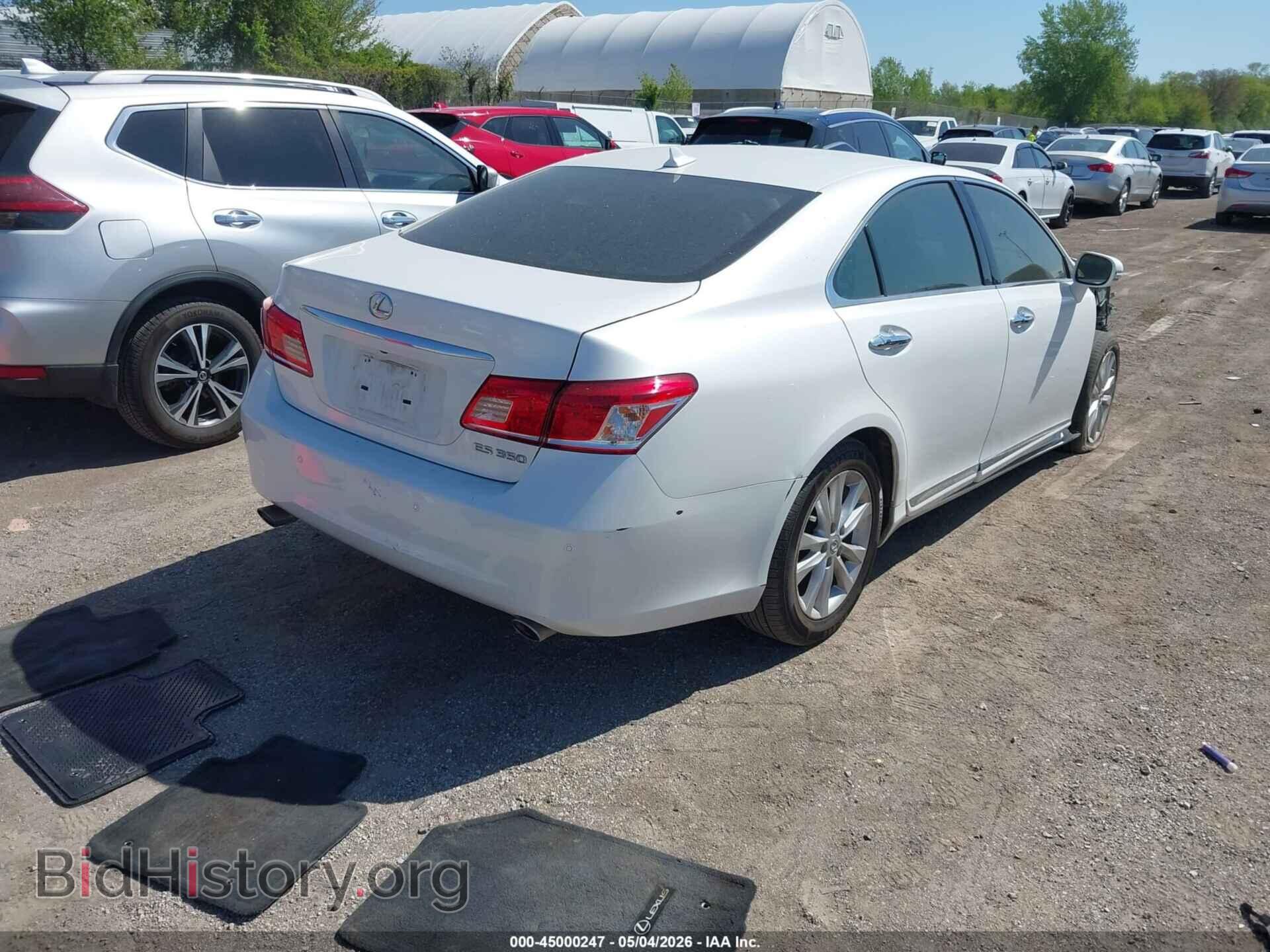 2012 LEXUS ES 350 - VIN: JTHBK1EG3C2506590 - Фото 4