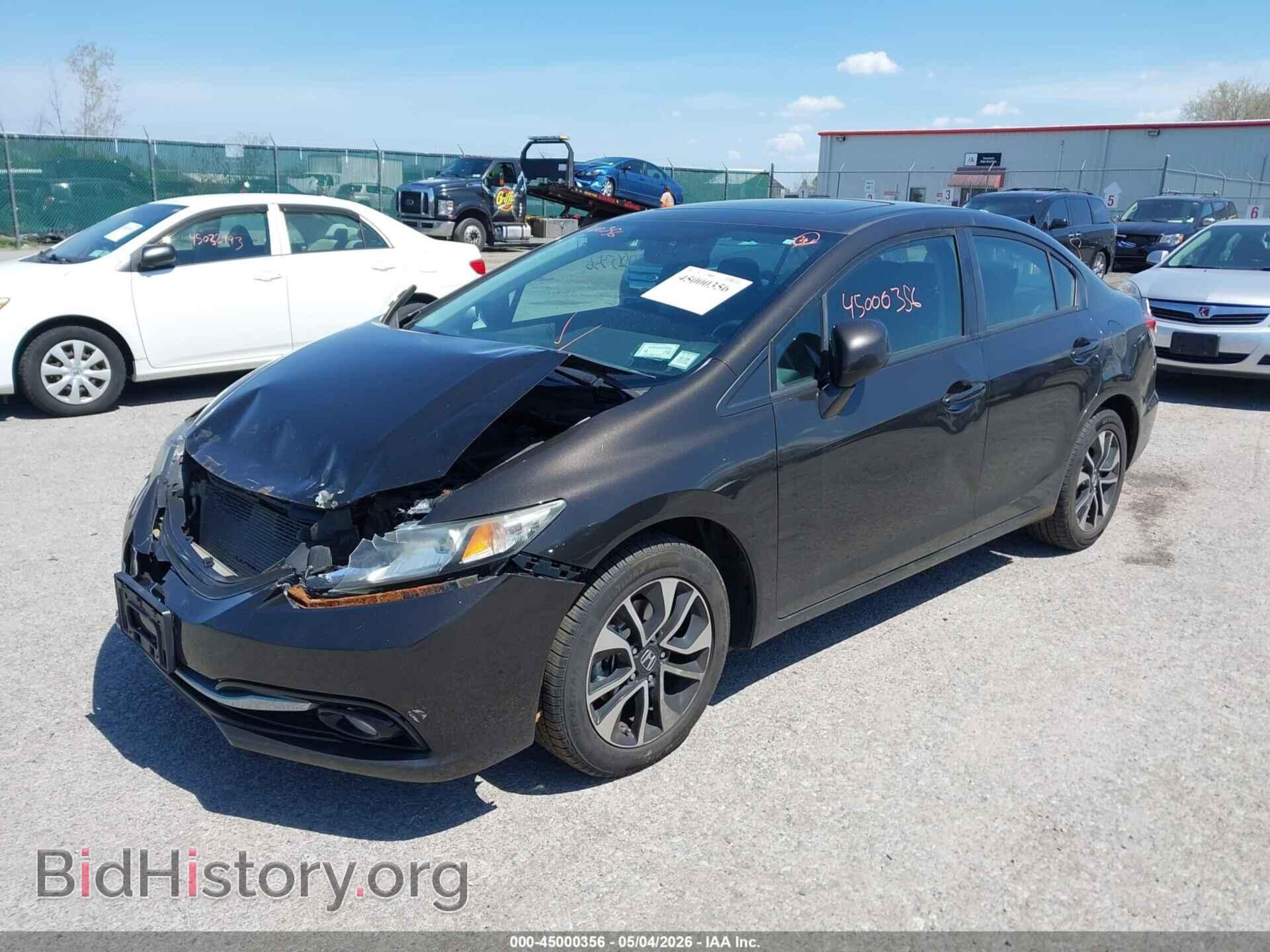 2013 HONDA CIVIC - VIN: 19XFB2F94DE263255 - Фото 2