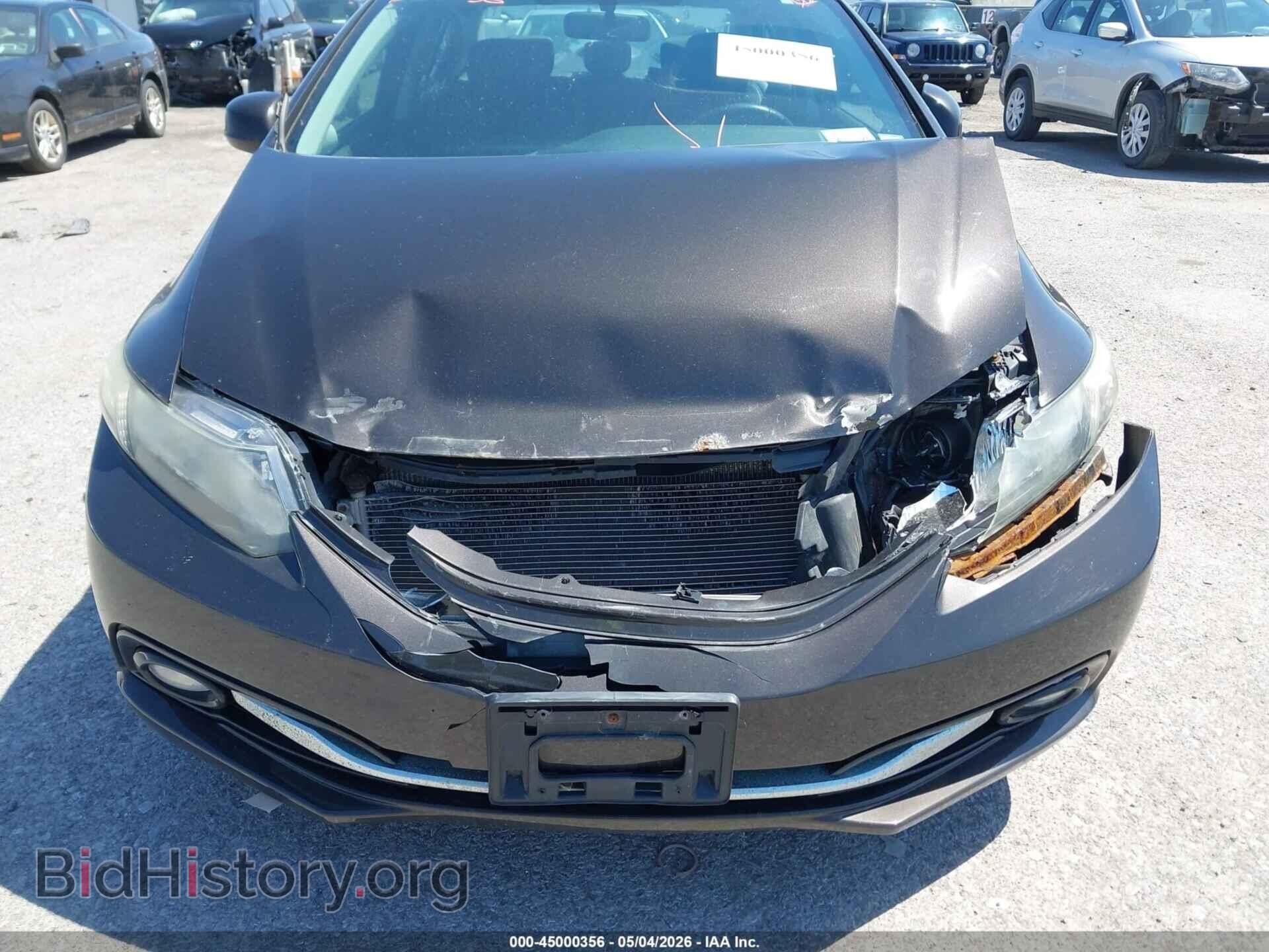 2013 HONDA CIVIC - VIN: 19XFB2F94DE263255 - Фото 6