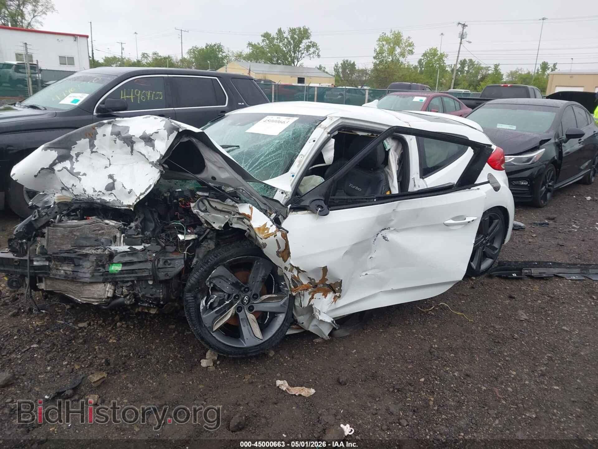 2015 HYUNDAI VELOSTER - VIN: KMHTC6AE3FU235247 - Фото 2