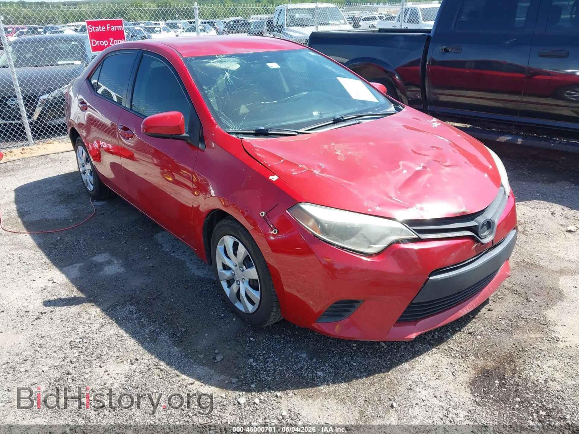 Фотография 2T1BURHE3EC112726 - TOYOTA COROLLA 2014