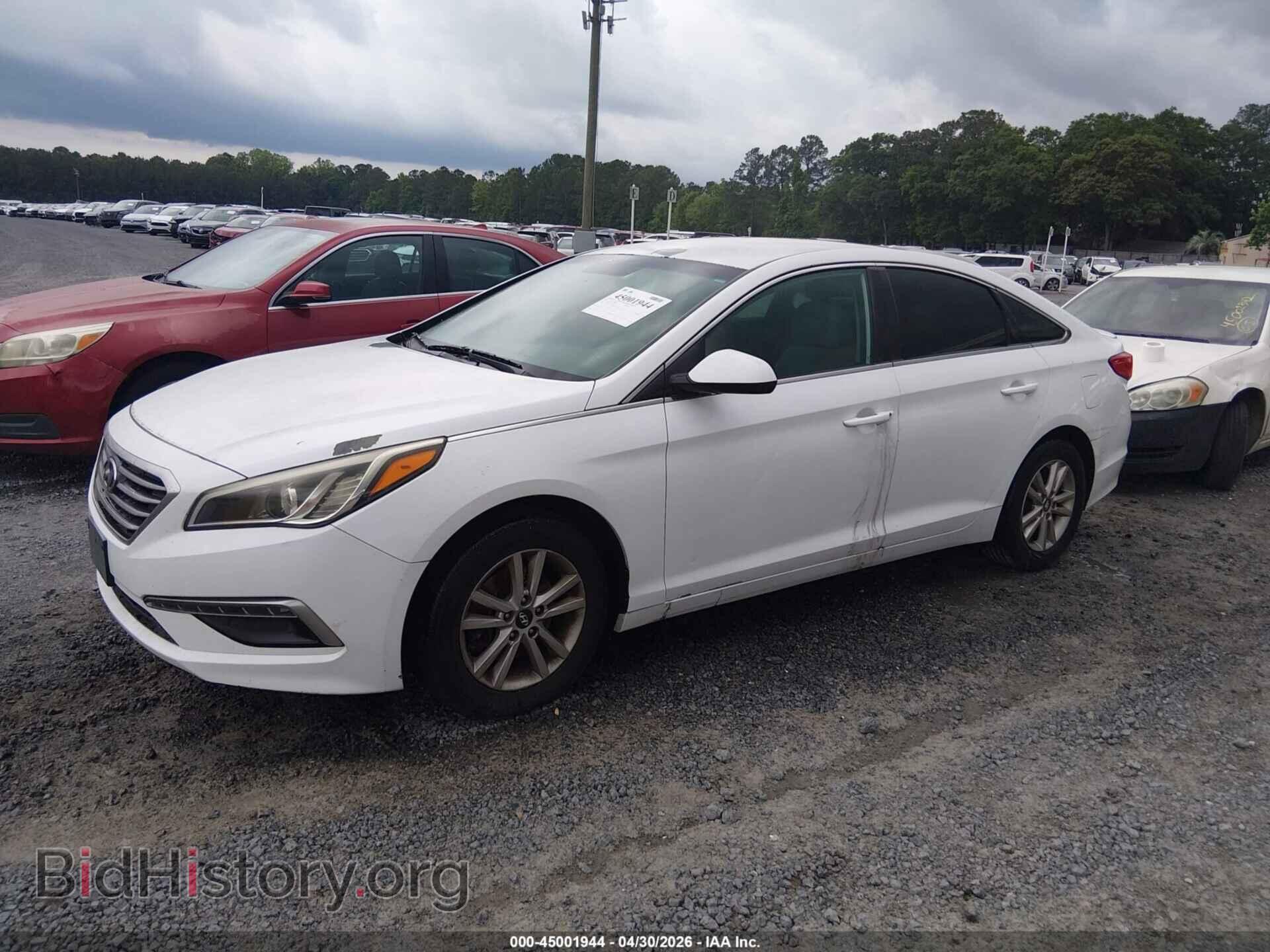 2015 HYUNDAI SONATA - VIN: 5NPE24AF9FH192010 - Фото 2