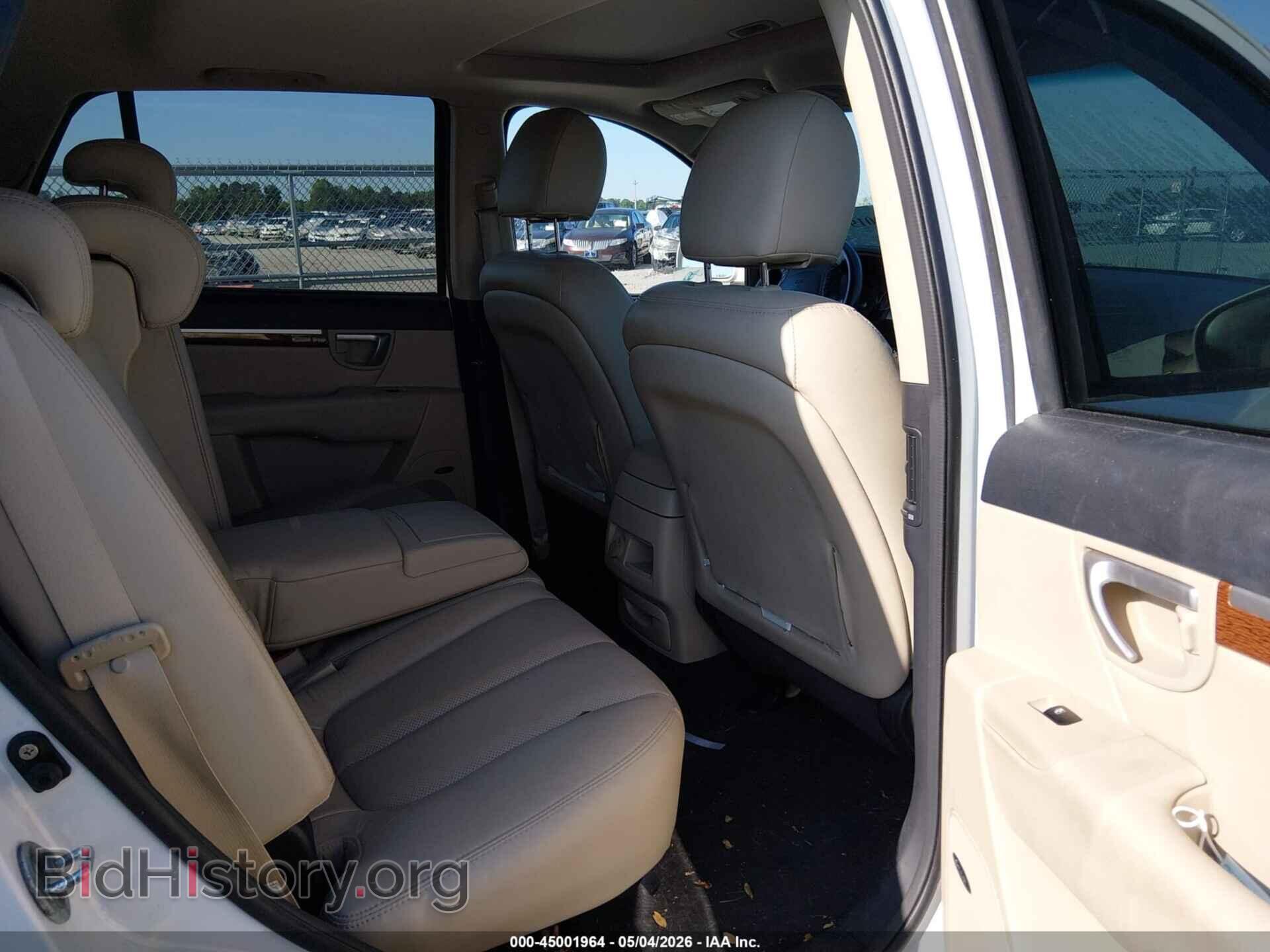 2009 HYUNDAI SANTA FE - VIN: 5NMSH13E19H257373 - Photo 8