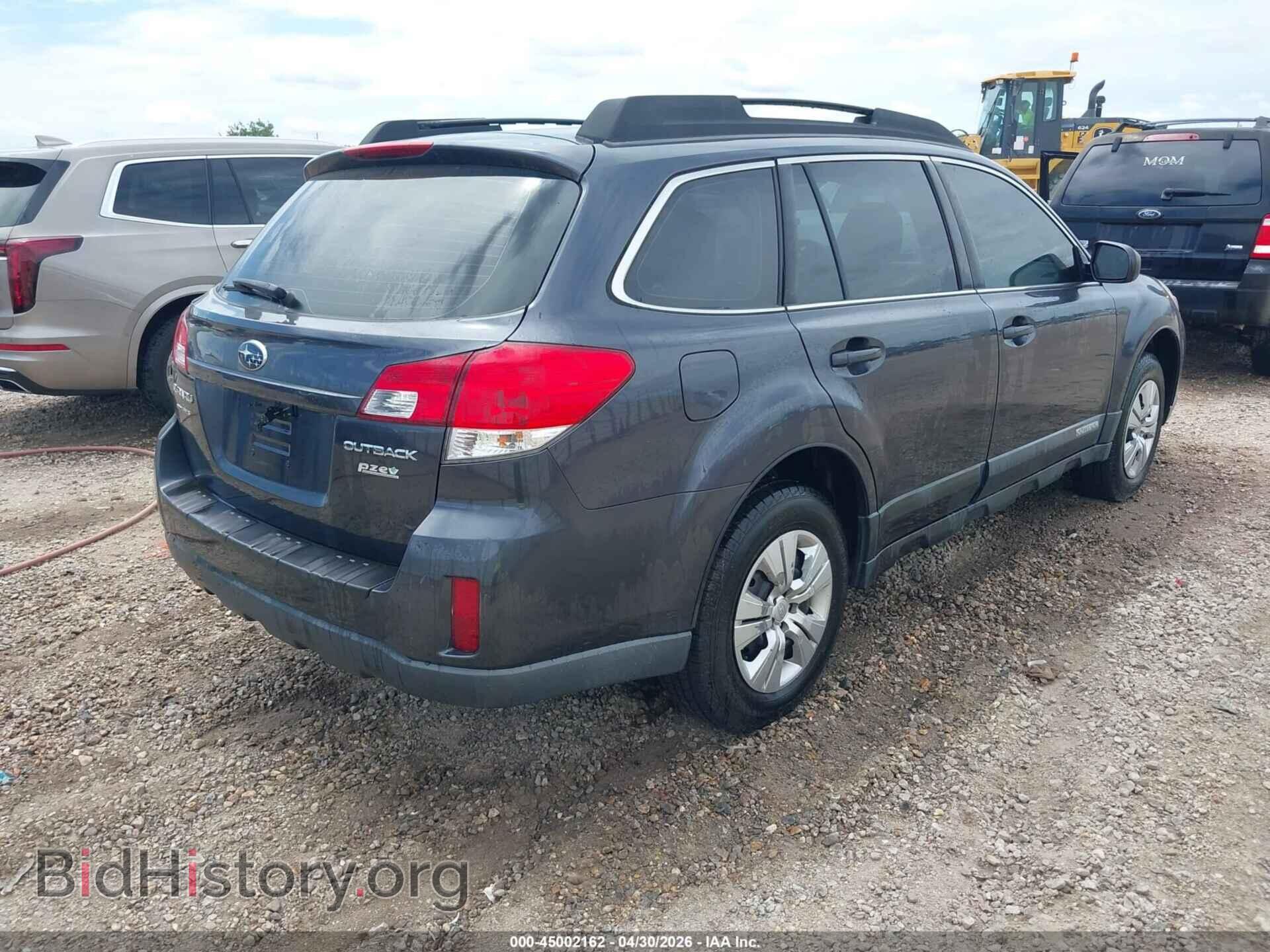 2011 SUBARU OUTBACK - VIN: 4S4BRBAC1B3374536 - Фото 4