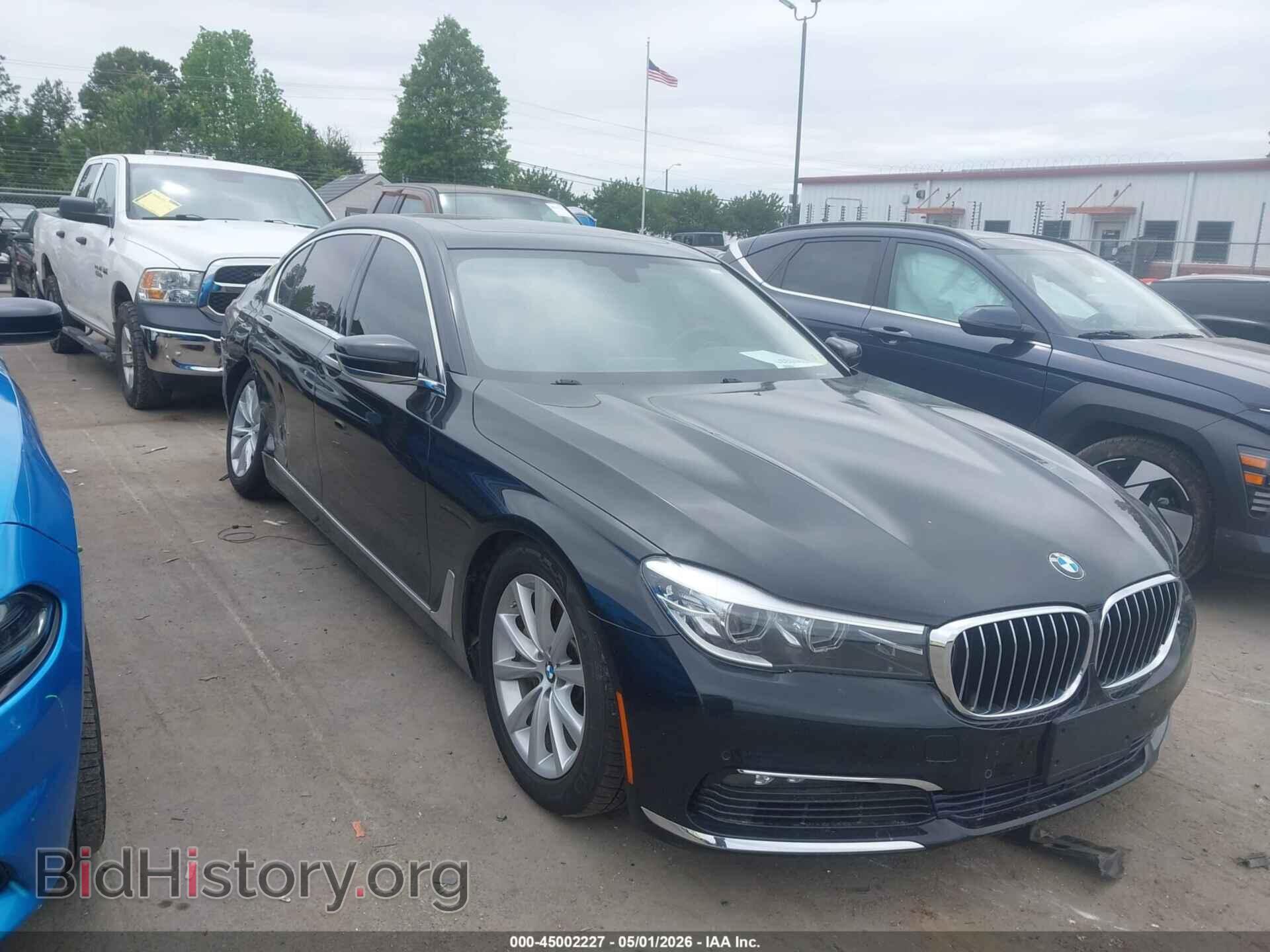 Фотография WBA7E2C58HG739815 - BMW 740I 2017