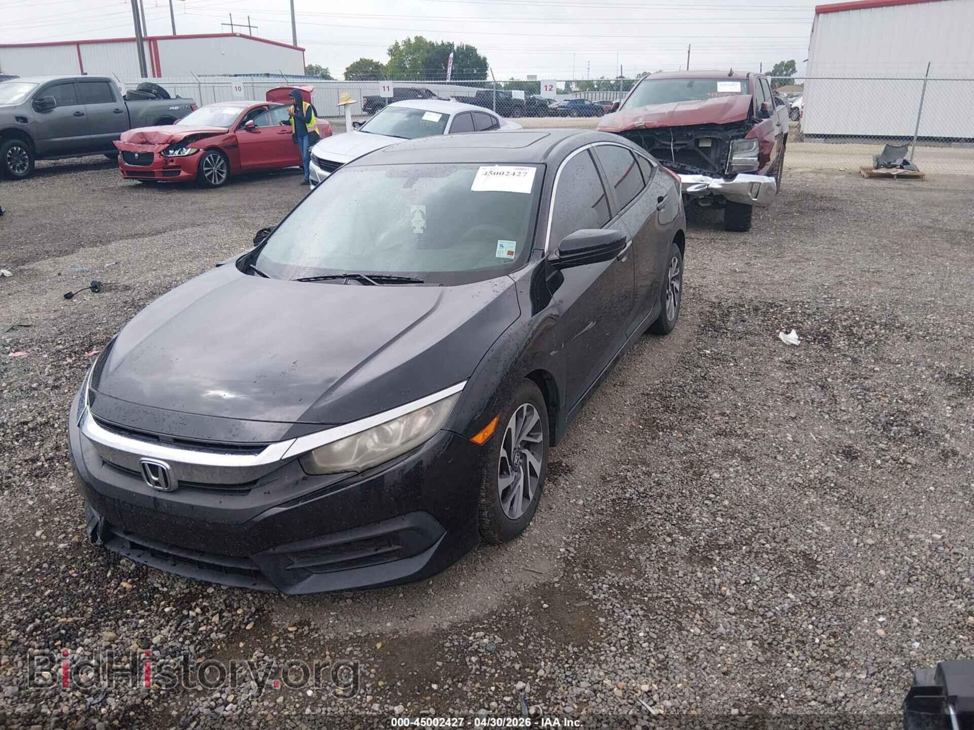 2016 HONDA CIVIC - VIN: 19XFC2F76GE069892 - Фото 2
