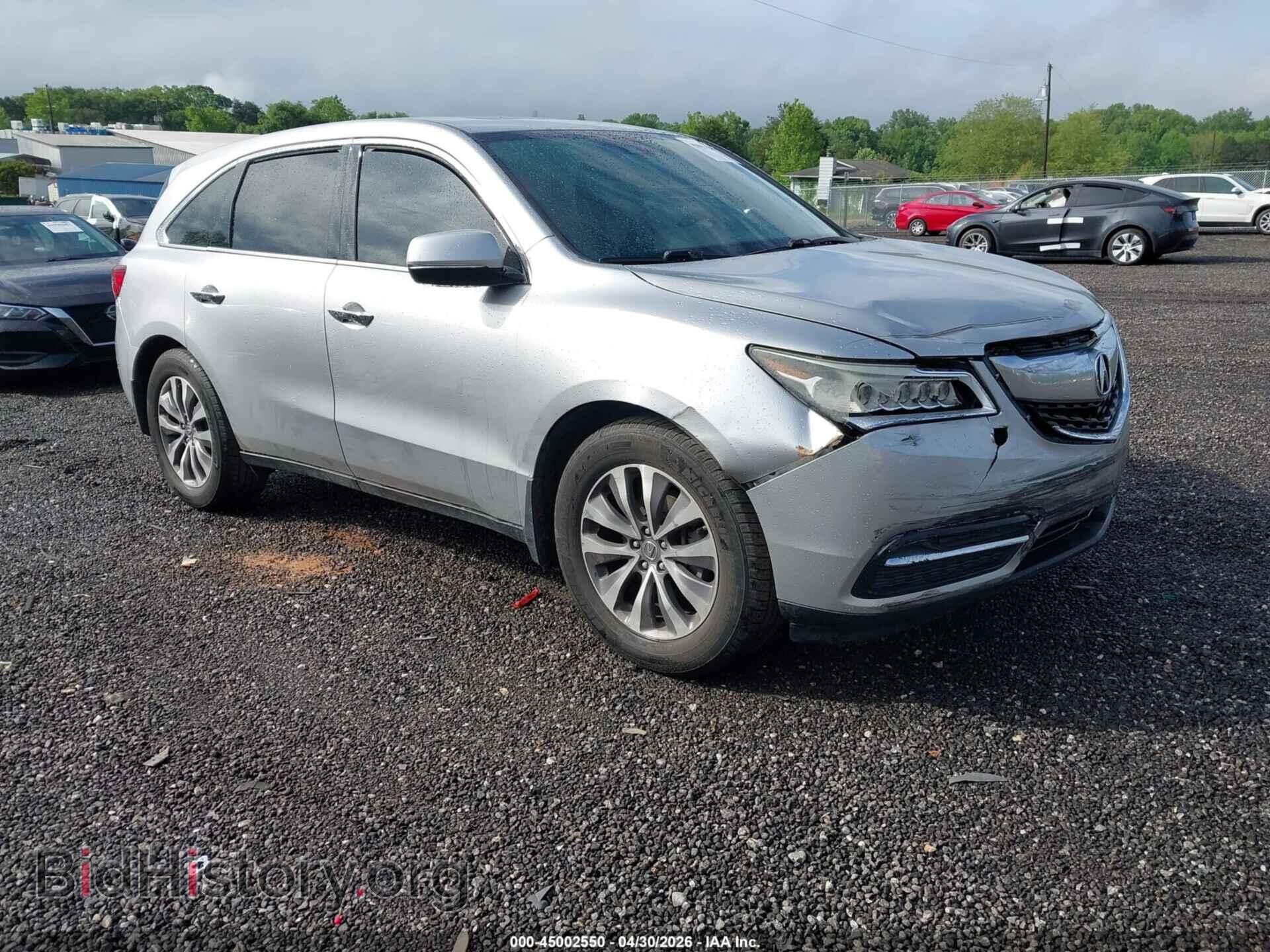Photo 5FRYD3H41FB009220 - ACURA MDX 2015