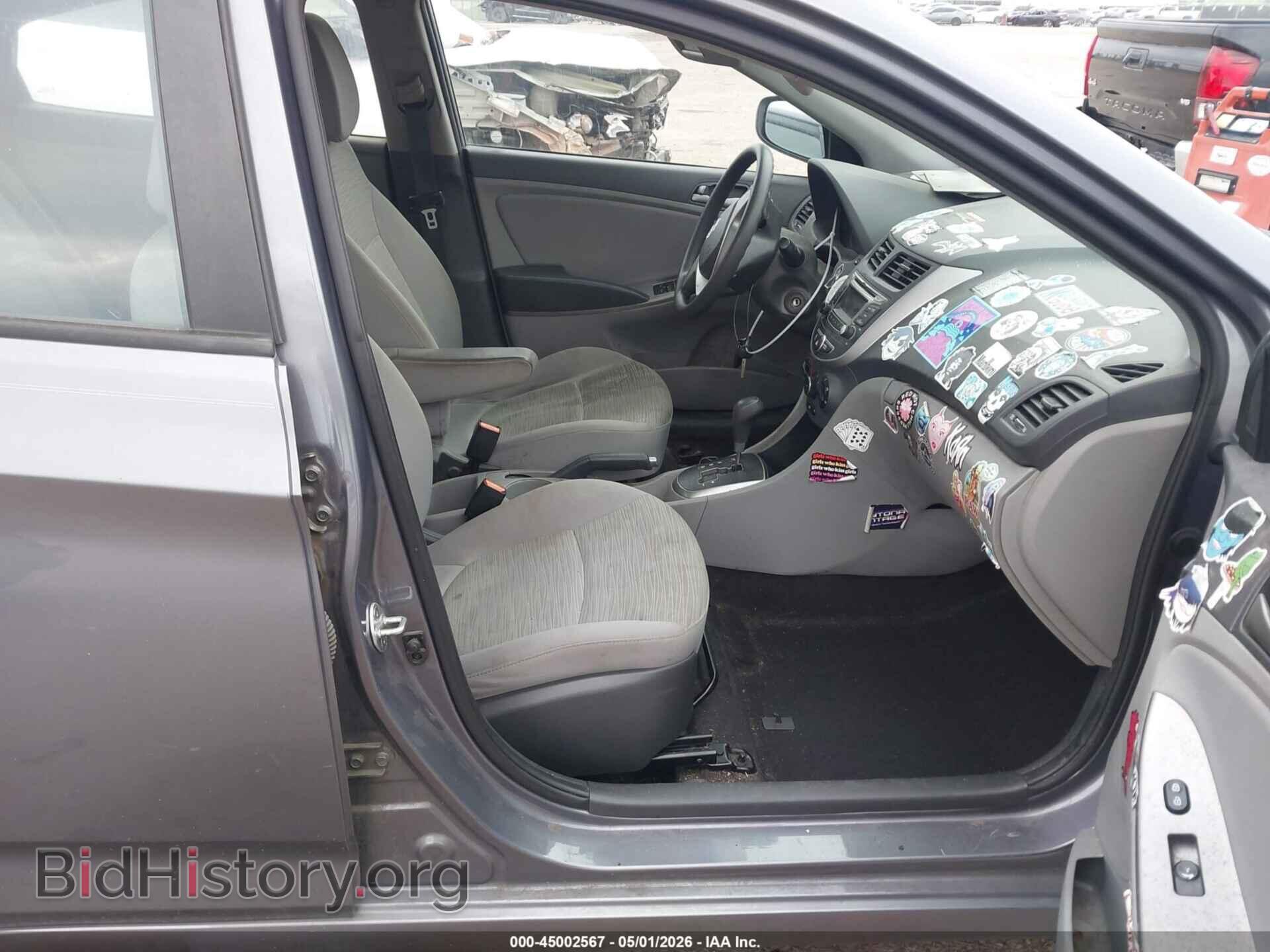 2017 HYUNDAI ACCENT - VIN: KMHCT4AE2HU321835 - Фото 5
