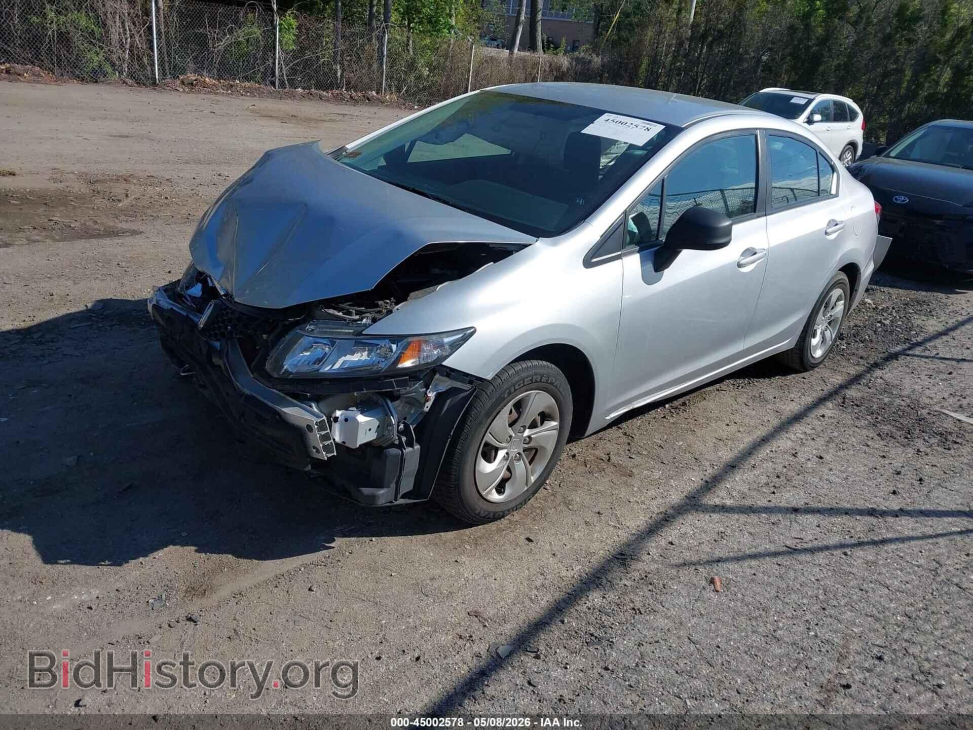 2014 HONDA CIVIC - VIN: 2HGFB2F53EH533127 - Фото 2