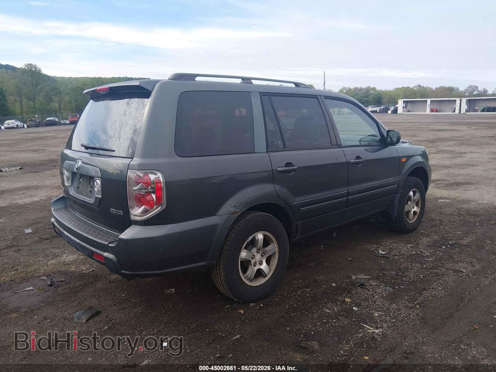 2006 HONDA PILOT - VIN: 2HKYF18596H540370 - Фото 4