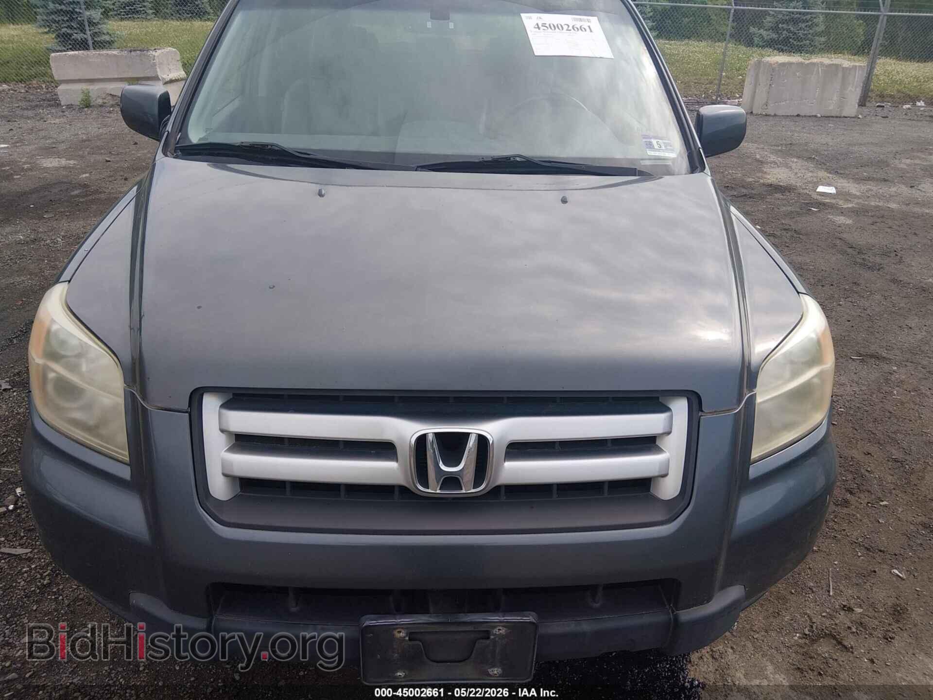 2006 HONDA PILOT - VIN: 2HKYF18596H540370 - Фото 6
