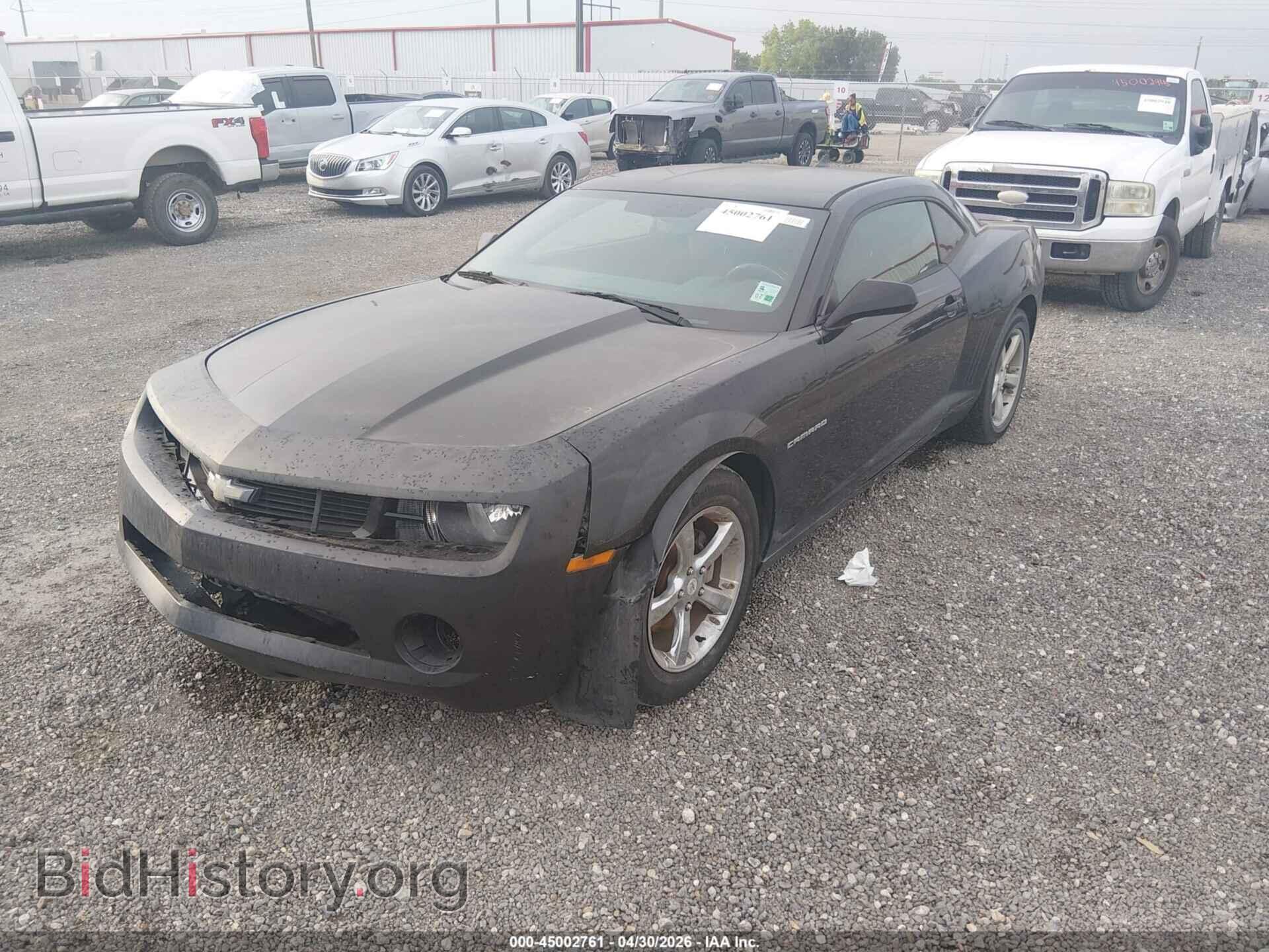 2012 CHEVROLET CAMARO - VIN: 2G1FA1E32C9210621 - Фото 2