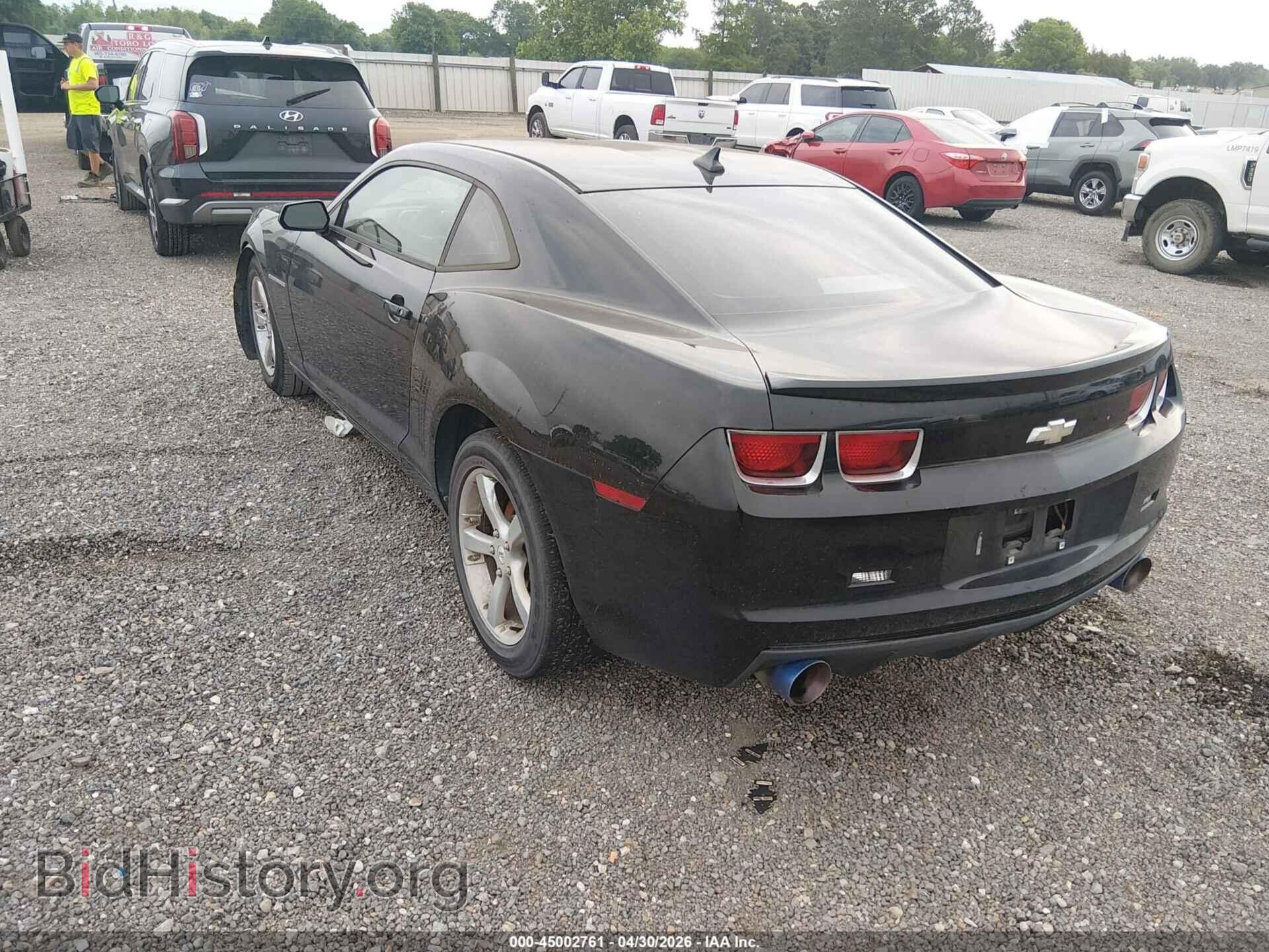 2012 CHEVROLET CAMARO - VIN: 2G1FA1E32C9210621 - Фото 3