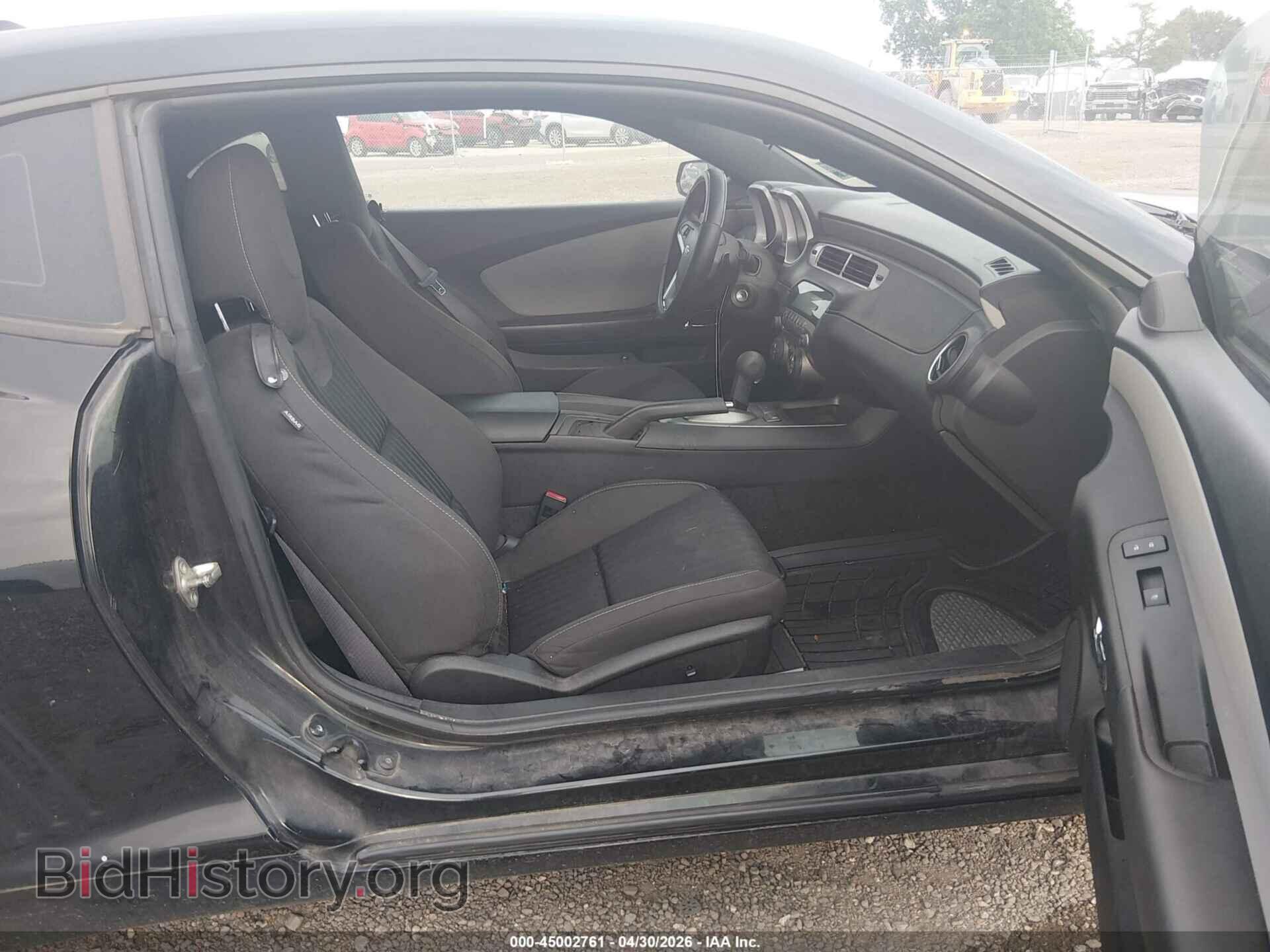 2012 CHEVROLET CAMARO - VIN: 2G1FA1E32C9210621 - Фото 5