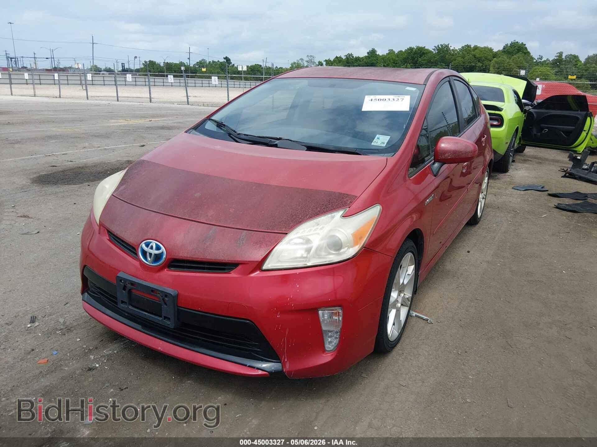 2014 TOYOTA PRIUS - VIN: JTDKN3DU0E1759497 - Фото 2
