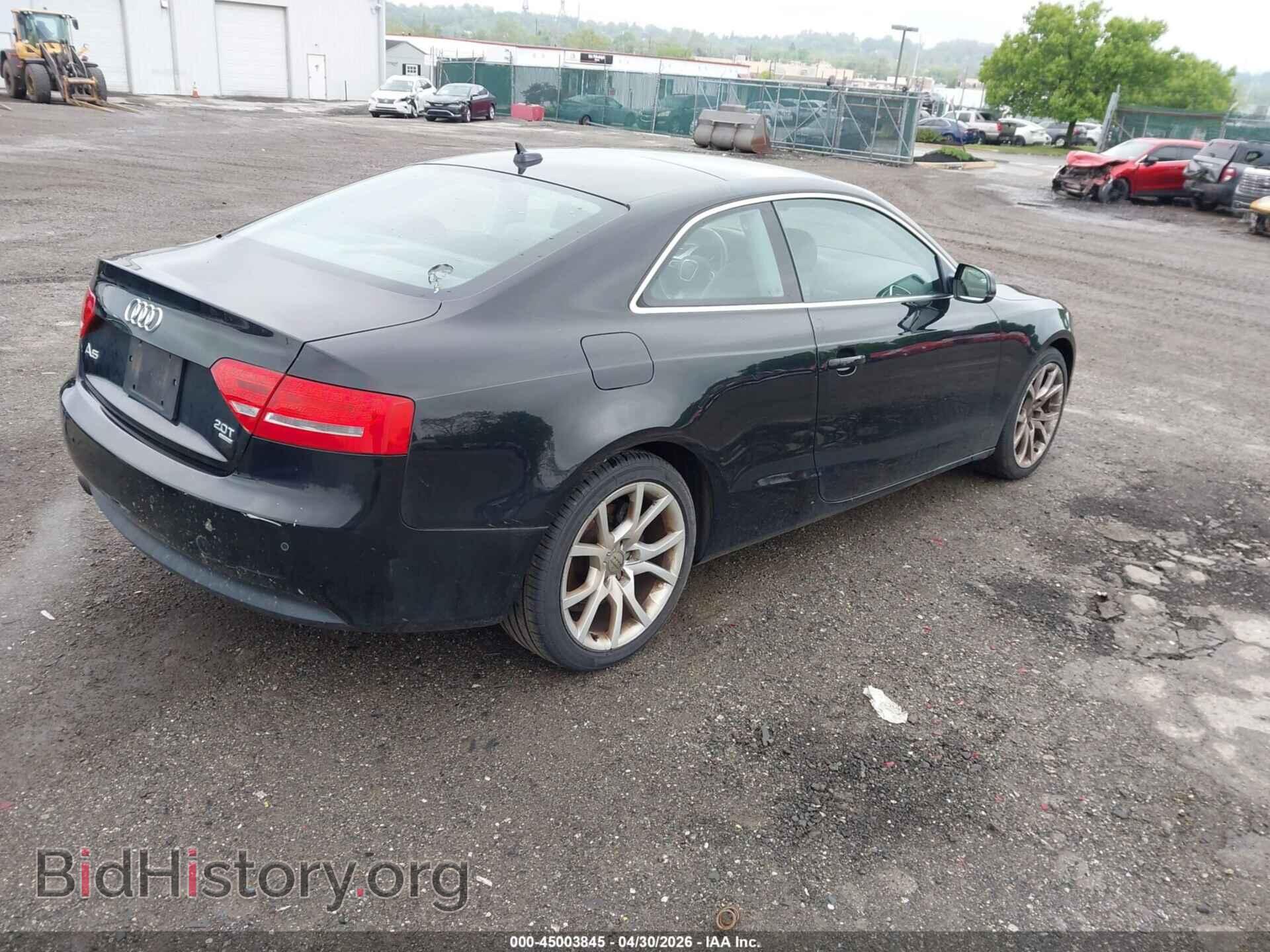 2012 AUDI A5 - VIN: WAURFAFR6CA041374 - Photo 4