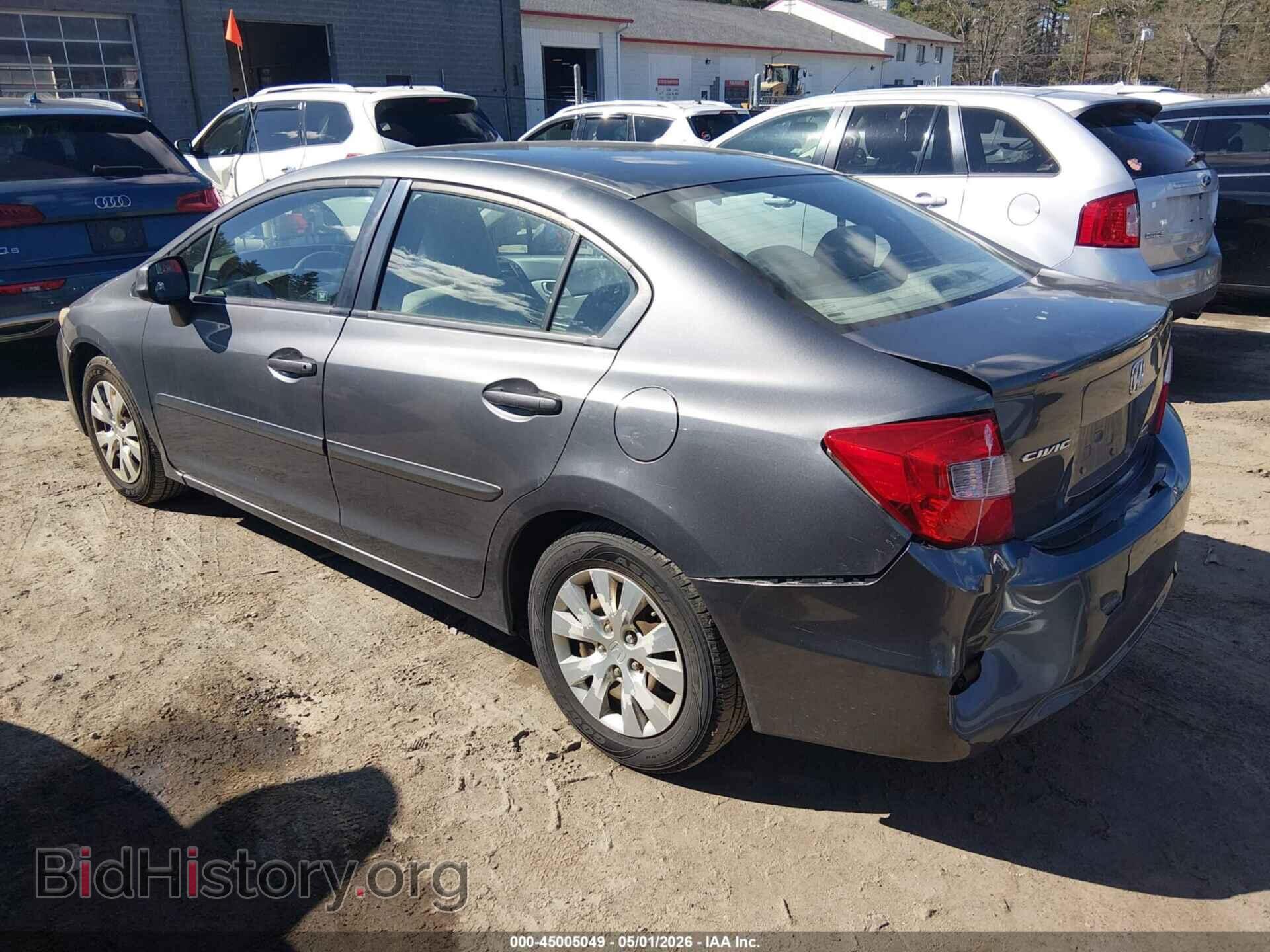 2012 HONDA CIVIC - VIN: 2HGFB2F56CH300355 - Фото 3