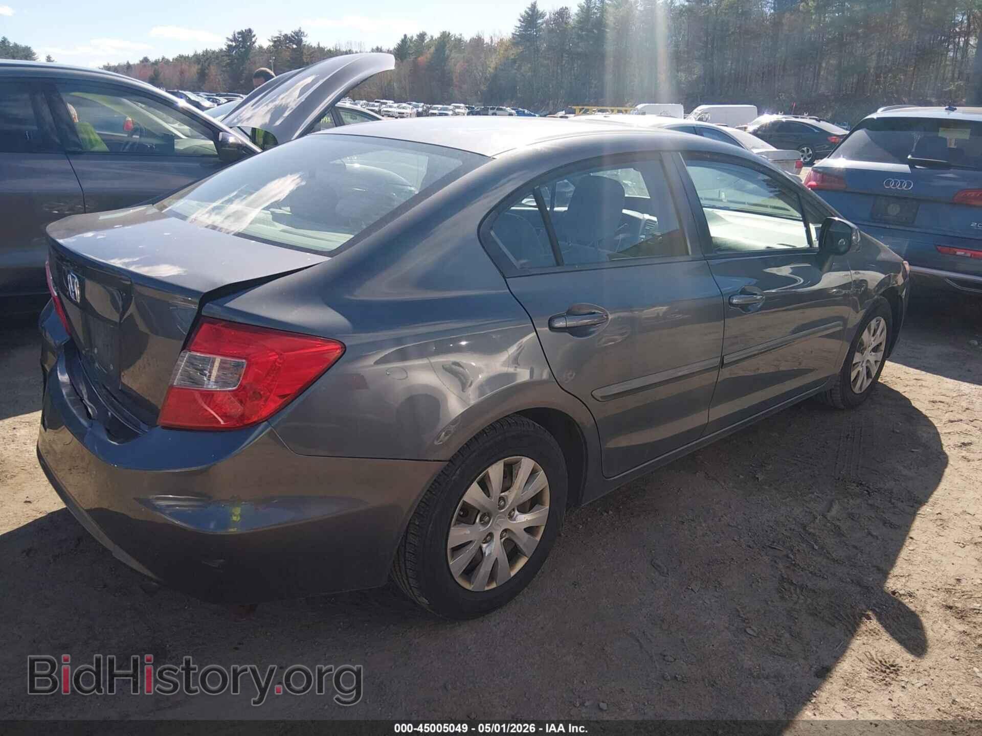 2012 HONDA CIVIC - VIN: 2HGFB2F56CH300355 - Фото 4