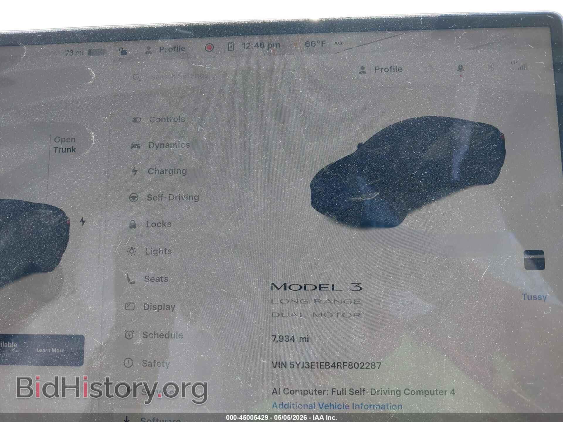 2024 TESLA MODEL 3 - VIN: 5YJ3E1EB4RF802287 - Фото 15