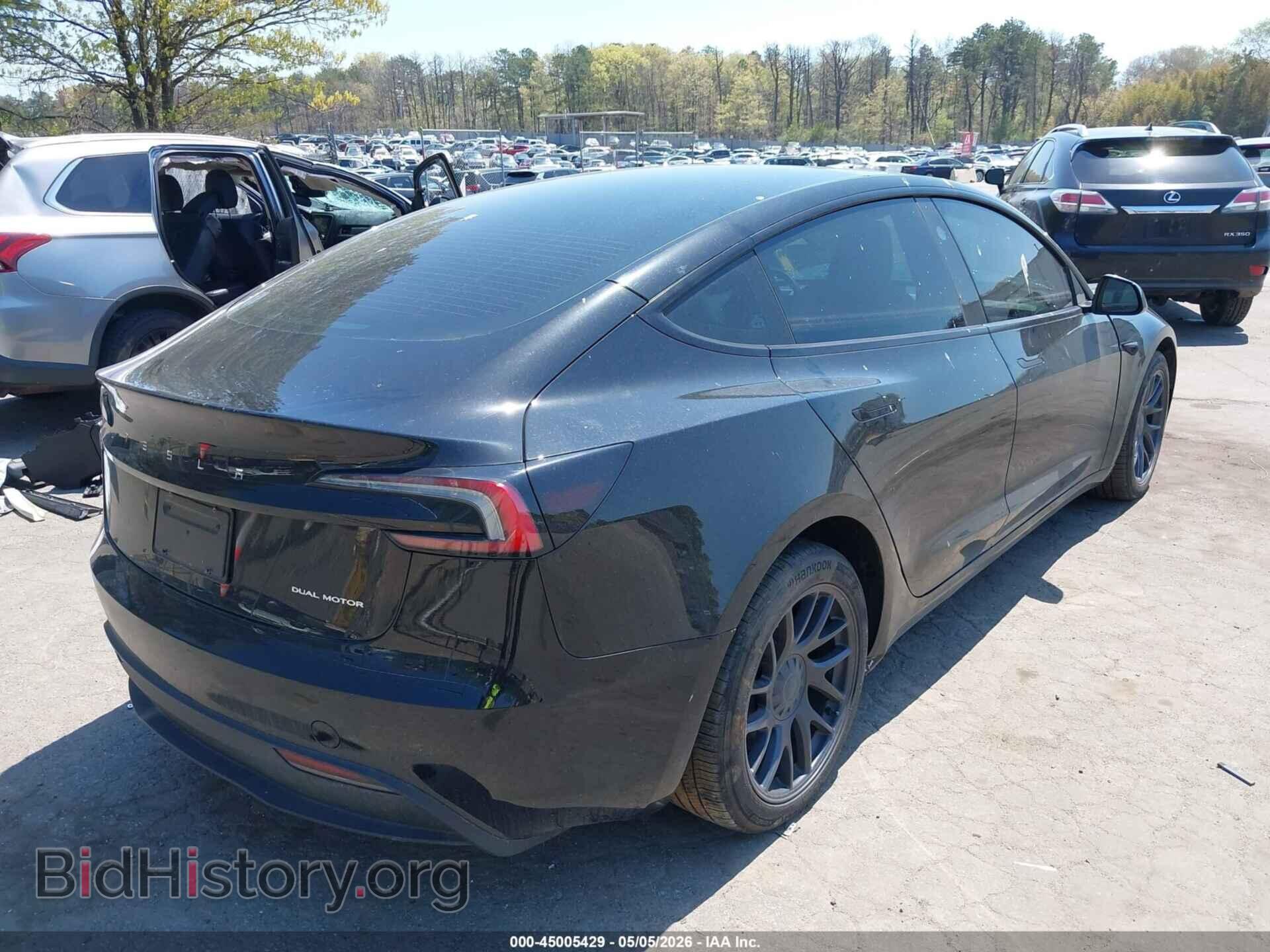 2024 TESLA MODEL 3 - VIN: 5YJ3E1EB4RF802287 - Фото 4