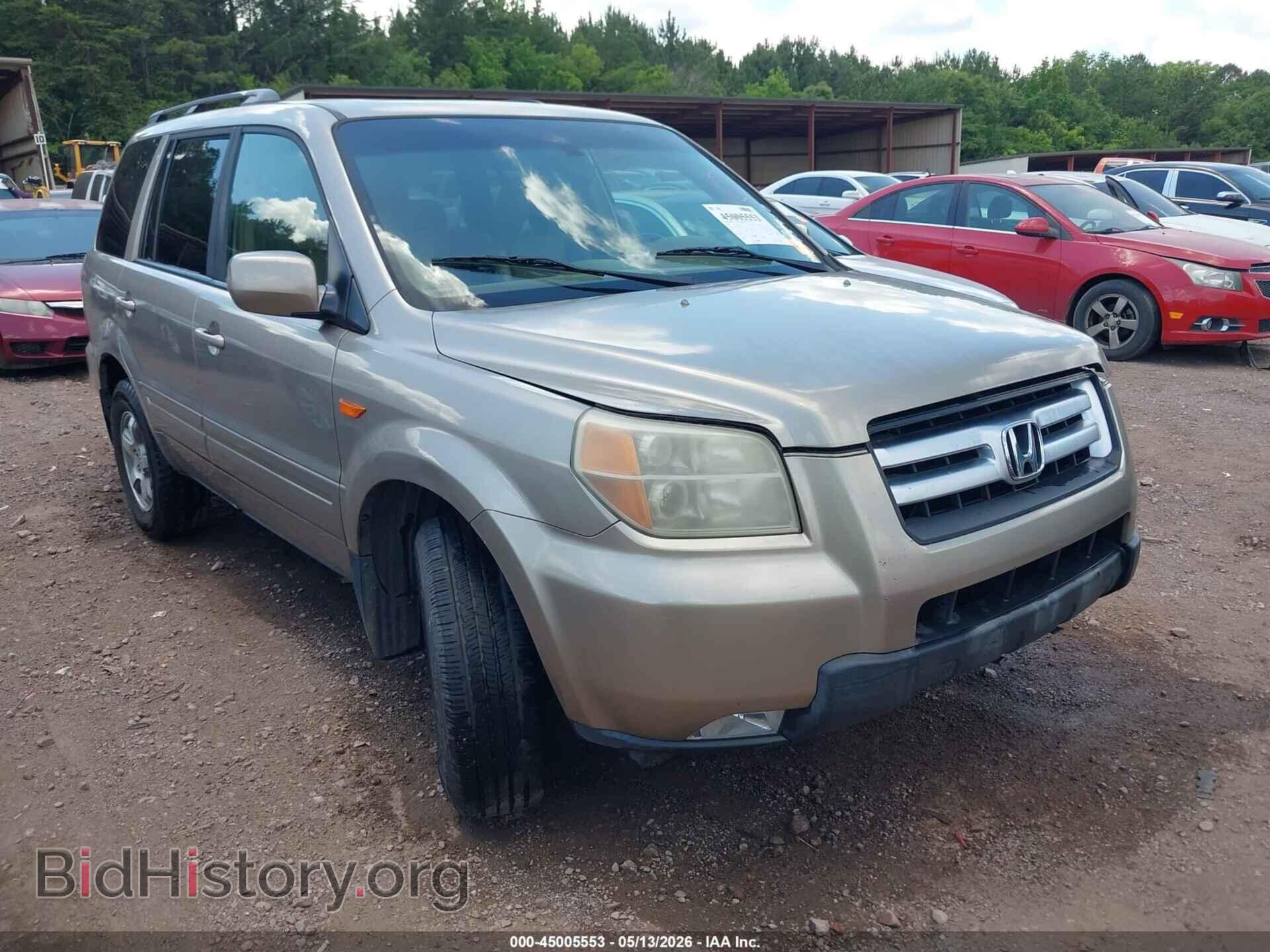 Photo 5FNYF28507B043410 - HONDA PILOT 2007
