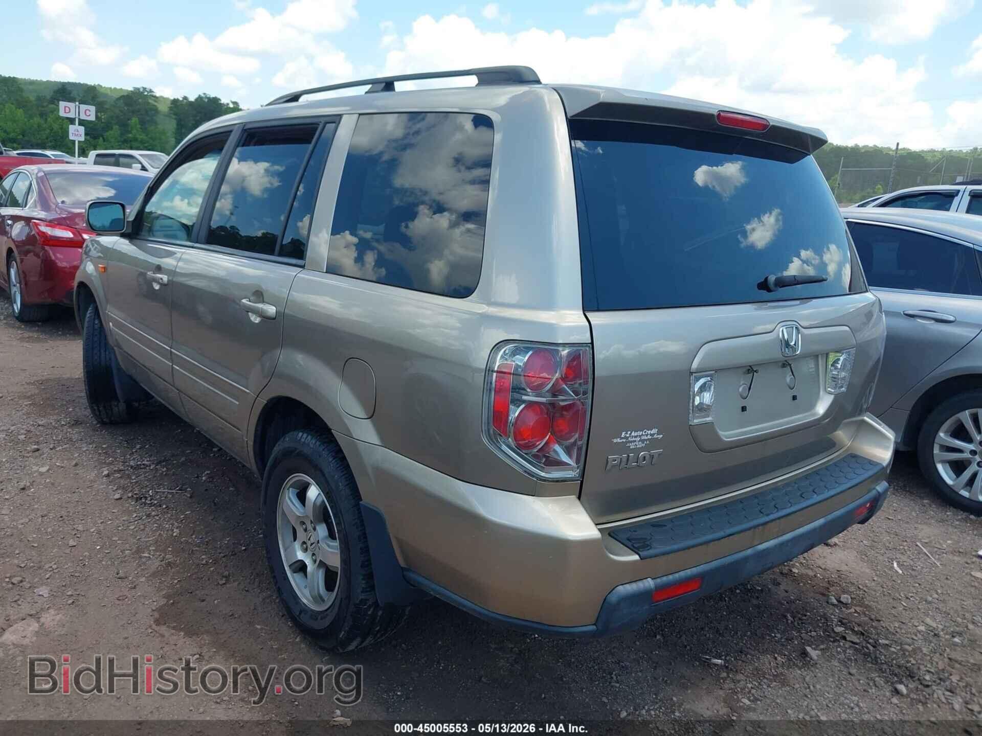 2007 HONDA PILOT - VIN: 5FNYF28507B043410 - Photo 3