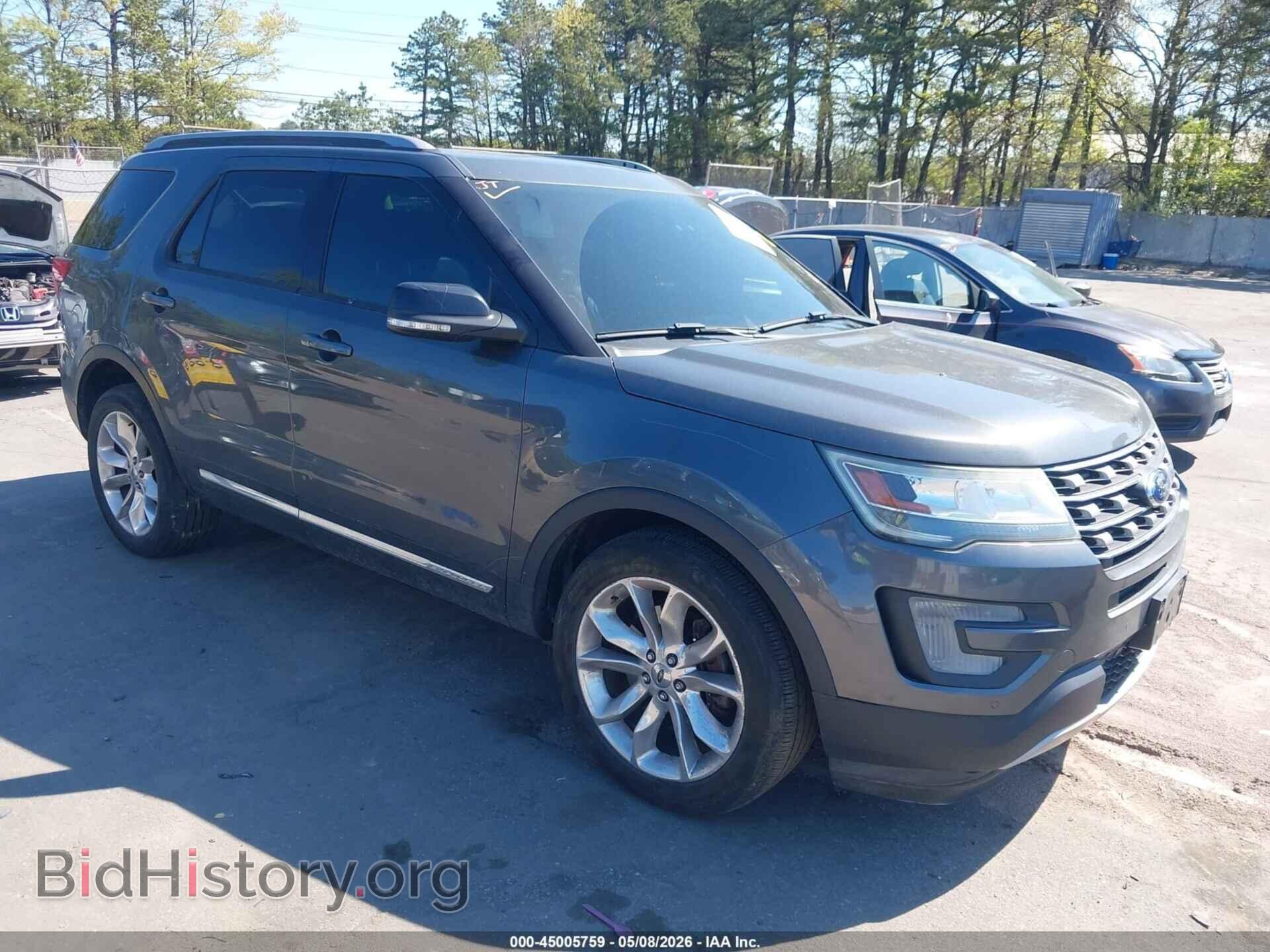 Фотография 1FM5K8D84GGC52667 - FORD EXPLORER 2016
