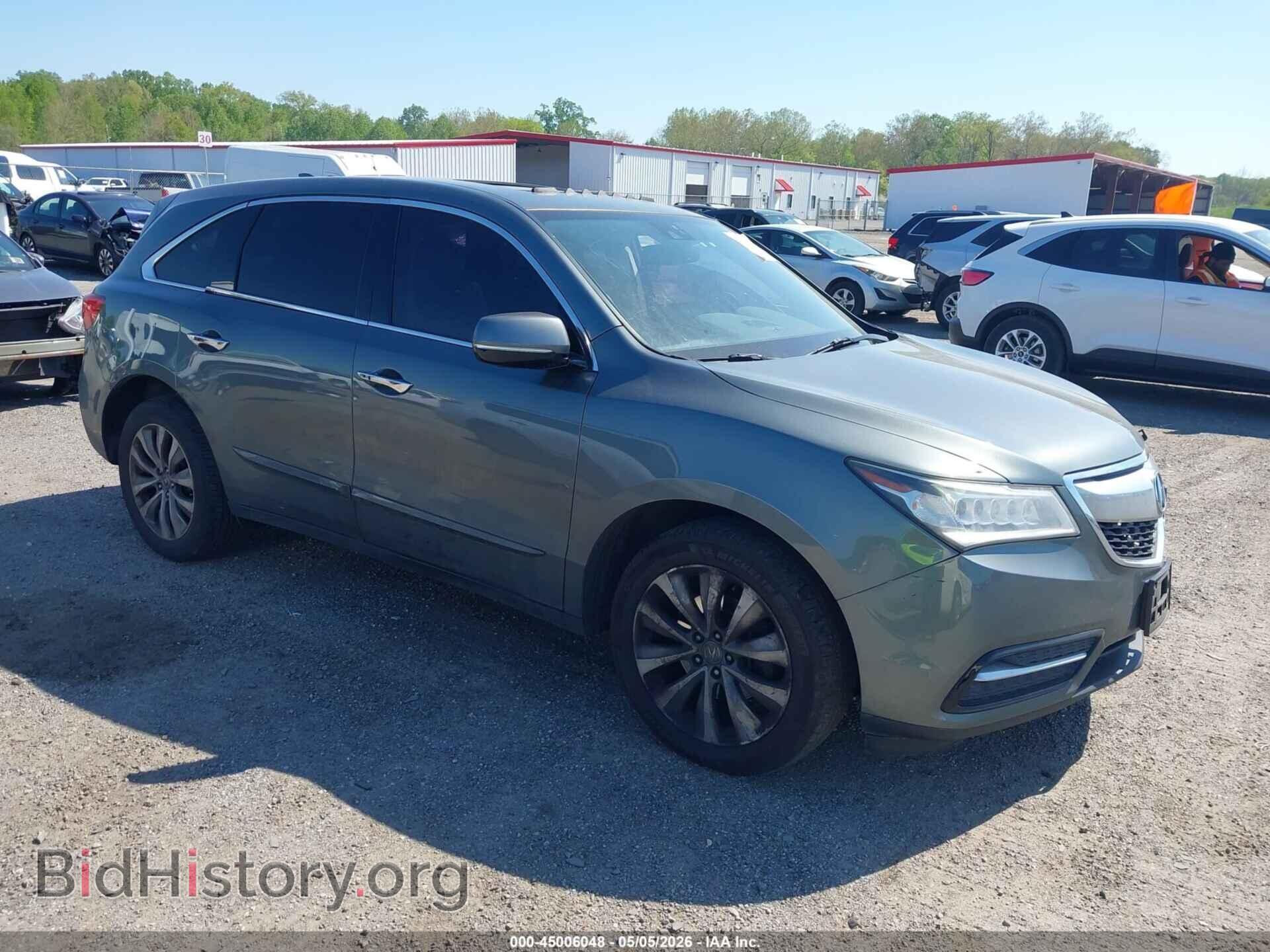 Фотография 5FRYD4H4XEB023914 - ACURA MDX 2014