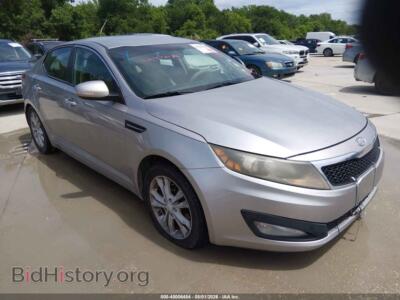 2012 Kia OPTIMA EX, серебристый — VIN 5XXGN4A72CG031496, IAAI