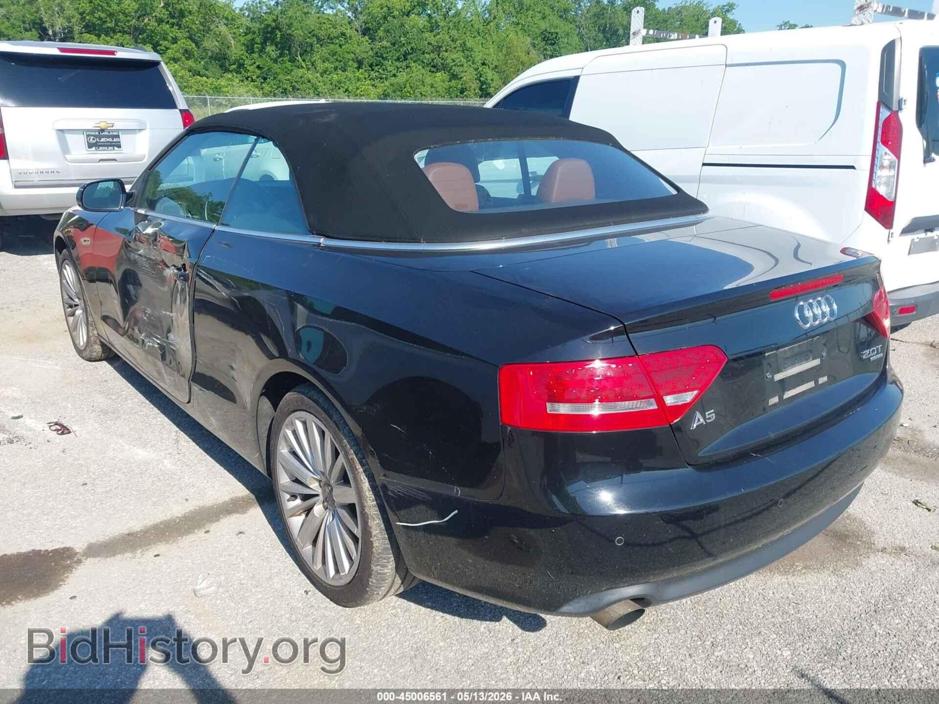 2011 AUDI A5 - VIN: WAULFAFH6BN017158 - Фото 3