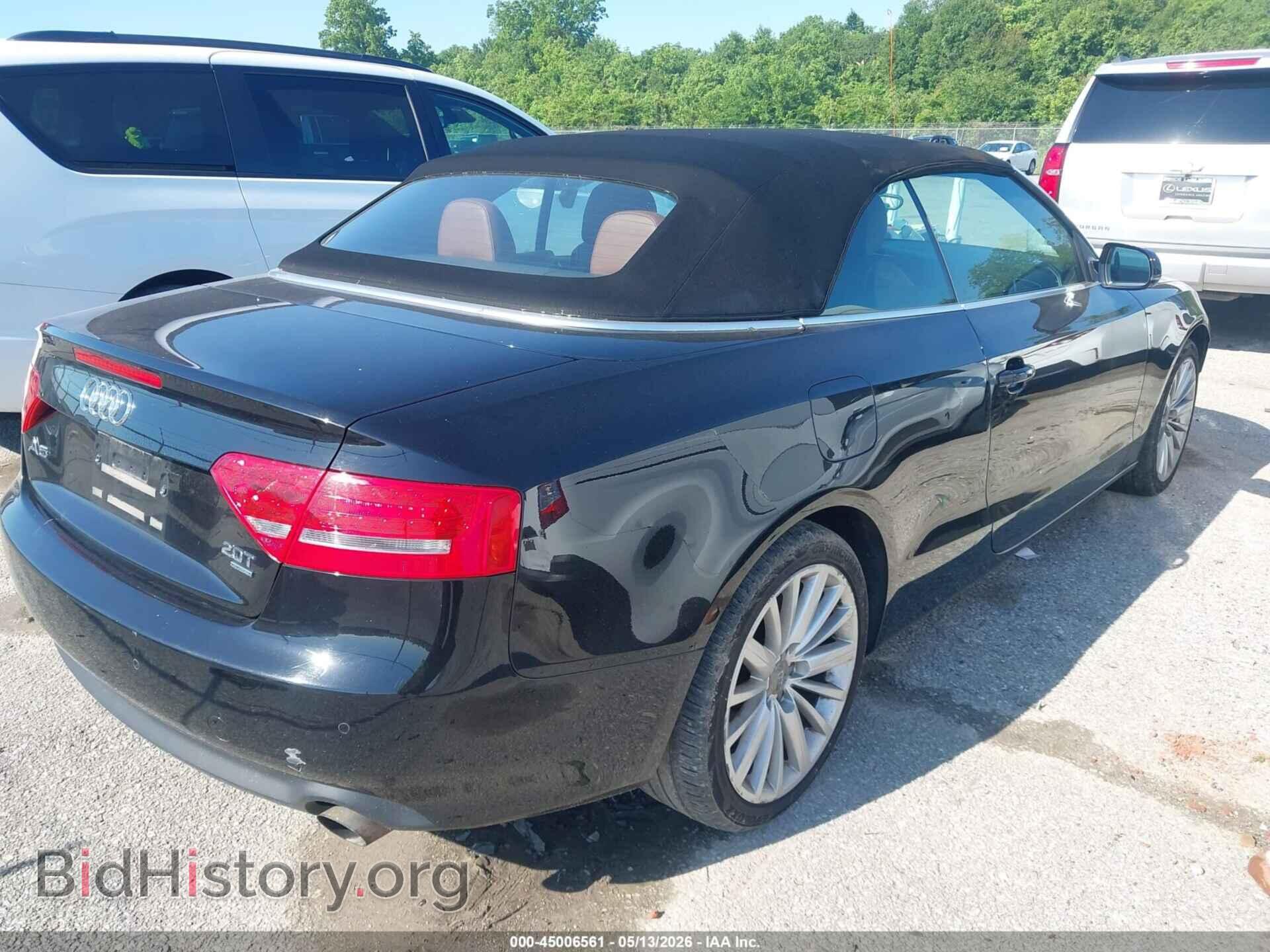 2011 AUDI A5 - VIN: WAULFAFH6BN017158 - Фото 4