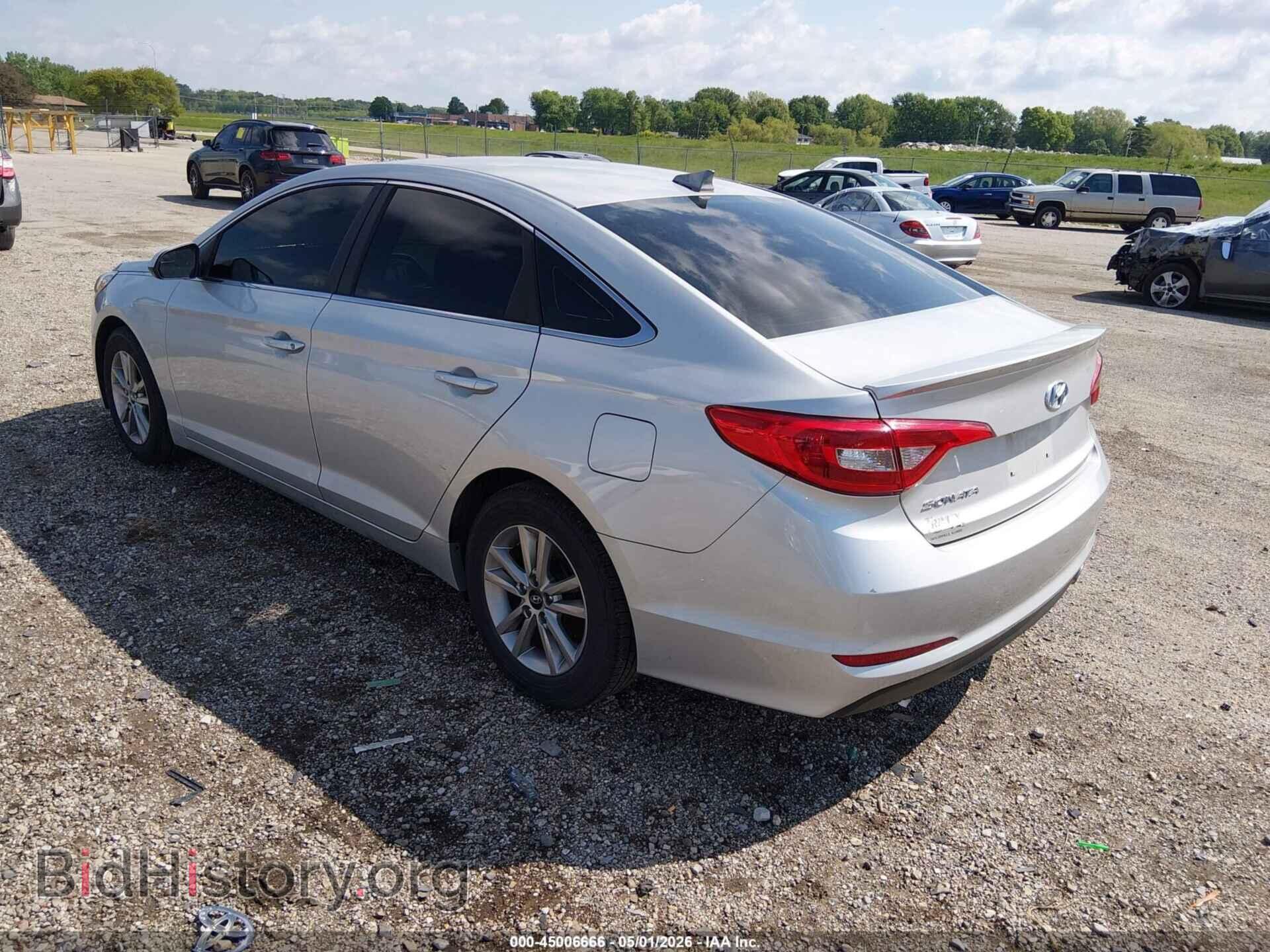 2015 HYUNDAI SONATA - VIN: 5NPE24AF8FH013830 - Photo 3