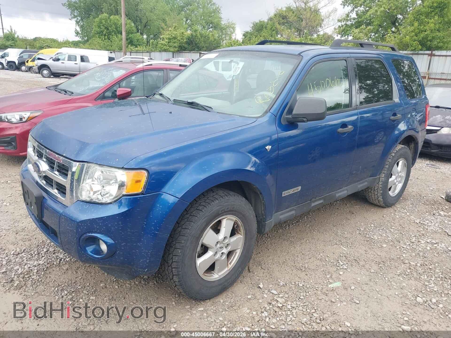 2008 FORD ESCAPE - VIN: 1FMCU03188KD48856 - Фото 2