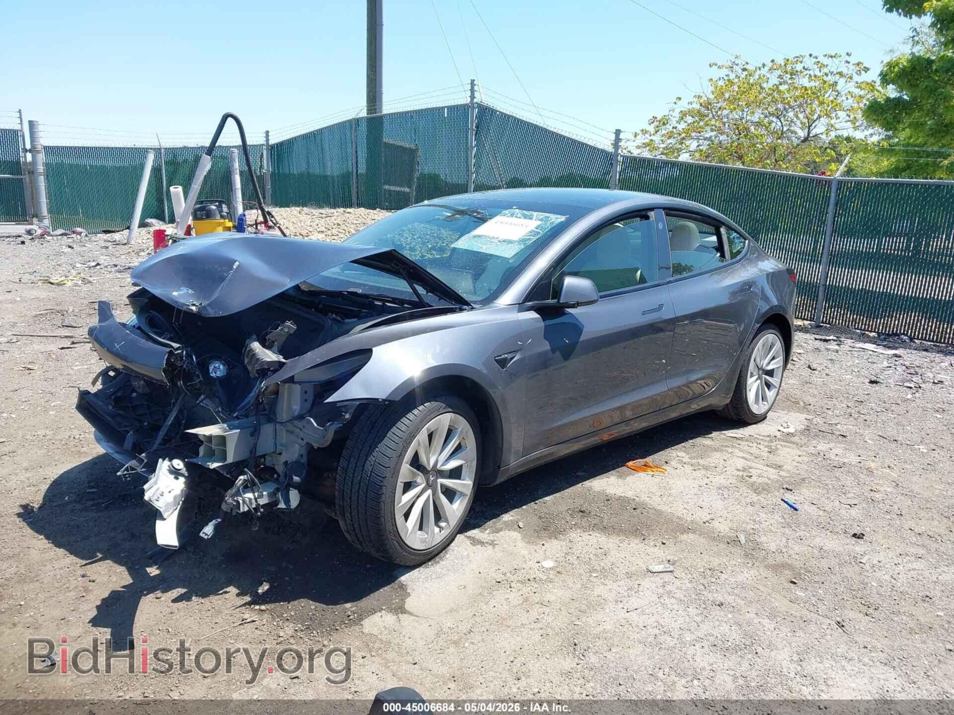 2021 TESLA MODEL 3 - VIN: 5YJ3E1EBXMF906954 - Фото 2